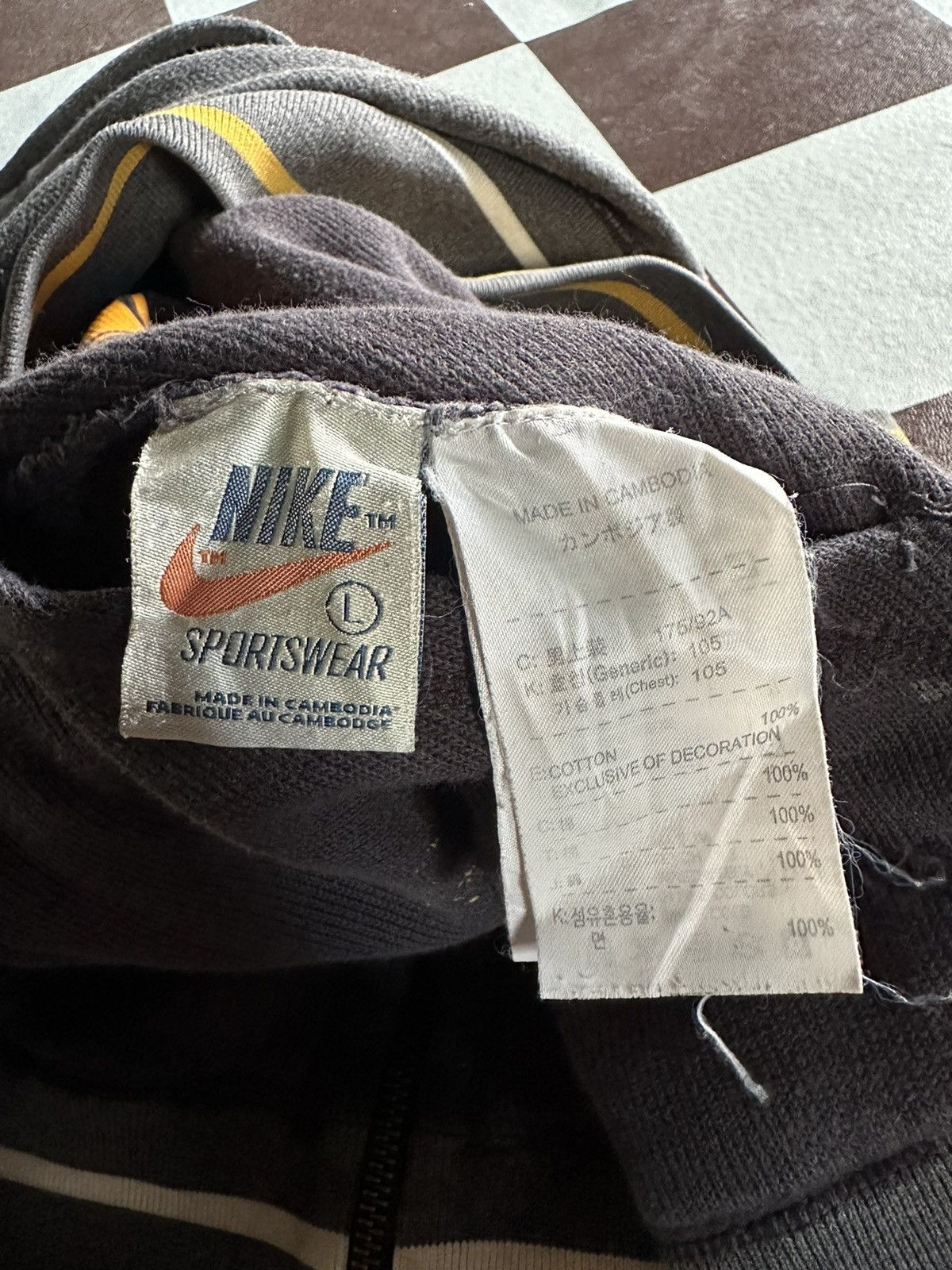 Nike Nike block reversible jacket hoodie Size US L / EU 52-54 / 3 - 12 Thumbnail