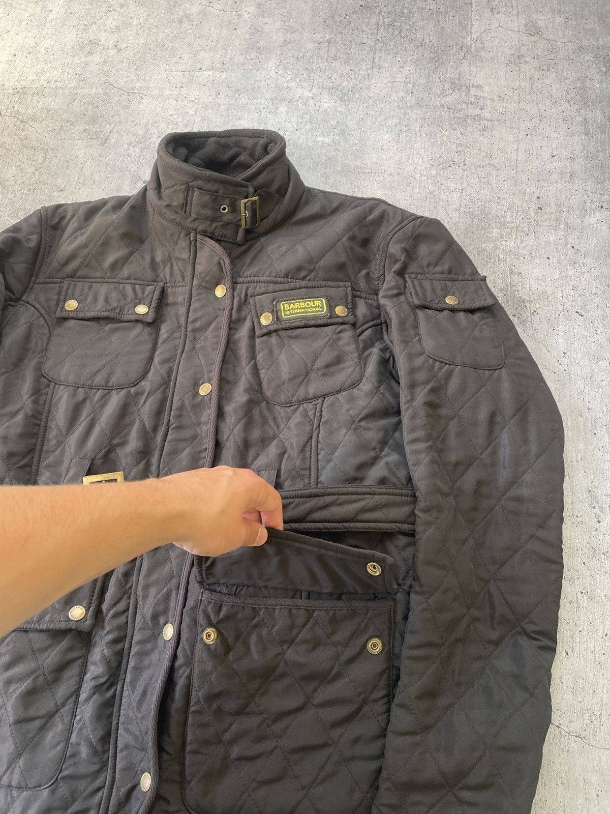 Barbour × Vintage Barbour International Polarquilt Jacket Size L / US 10 / IT 46 - 7 Thumbnail