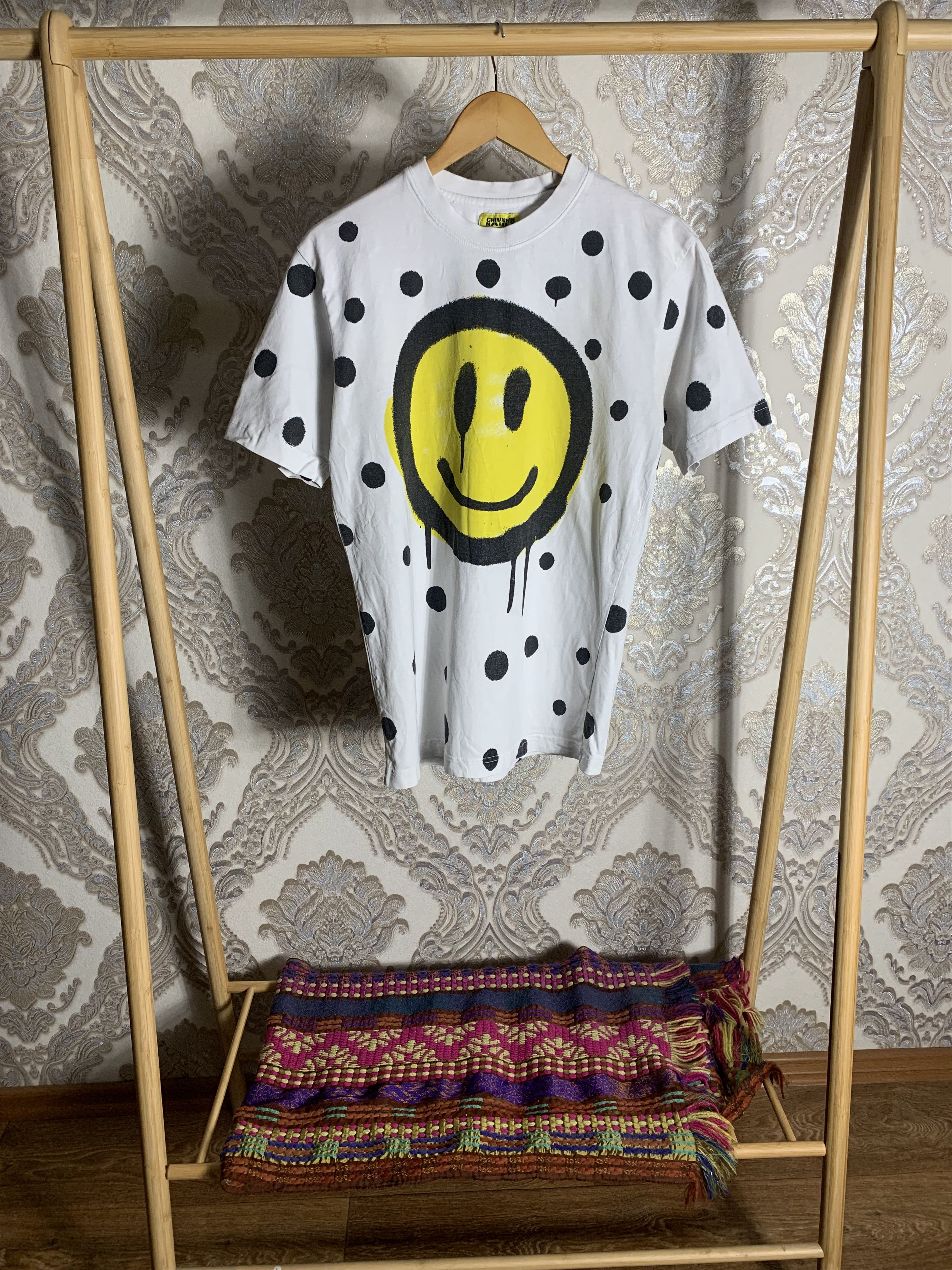 Market VINTAGE CHINATOWN MARKET SMILE DESIGNER T-SHIRT RETRO Y2K Size US M / EU 48-50 / 2 - 1 Thumbnail