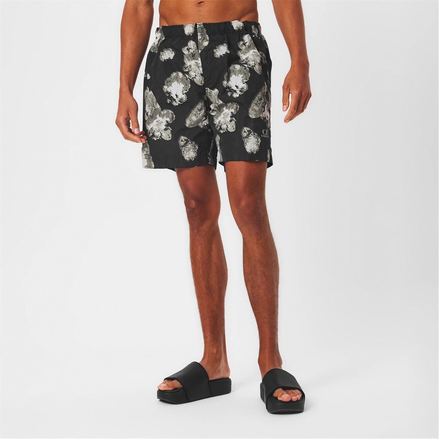 C.P. Company o1g2r1mq0426 Beachwear Swim Shorts in Multicolor Size US 34 / EU 50 - 3 Thumbnail