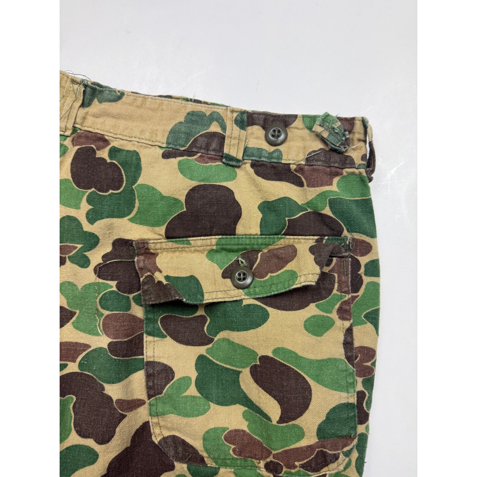 Vintage Vintage 70s/80s Military Fatigue 107 Duck Camo Size 40W Size US 40 / EU 56 - 9 Thumbnail