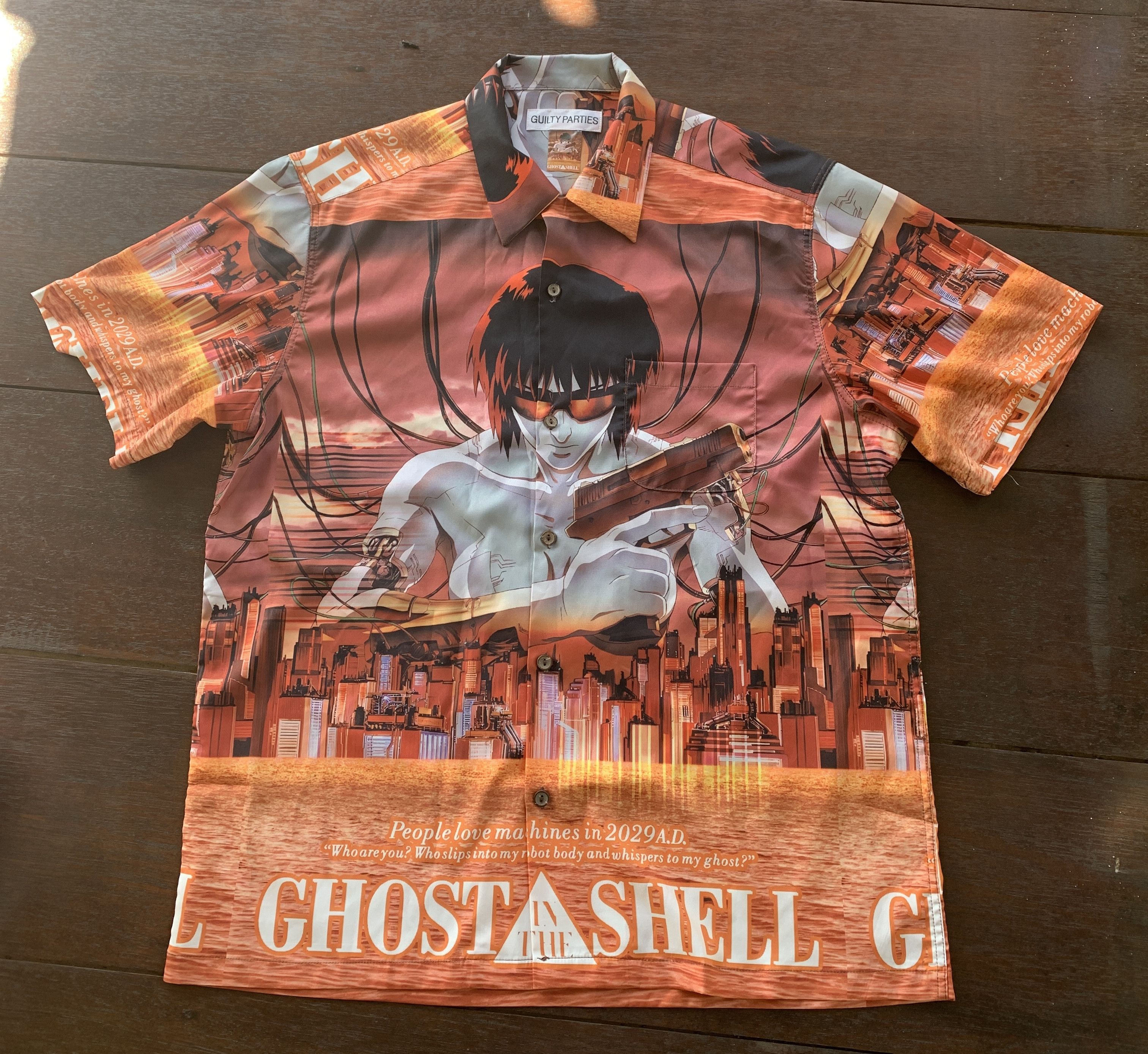 Ghost in the shell wacko maria quilty parties rayon