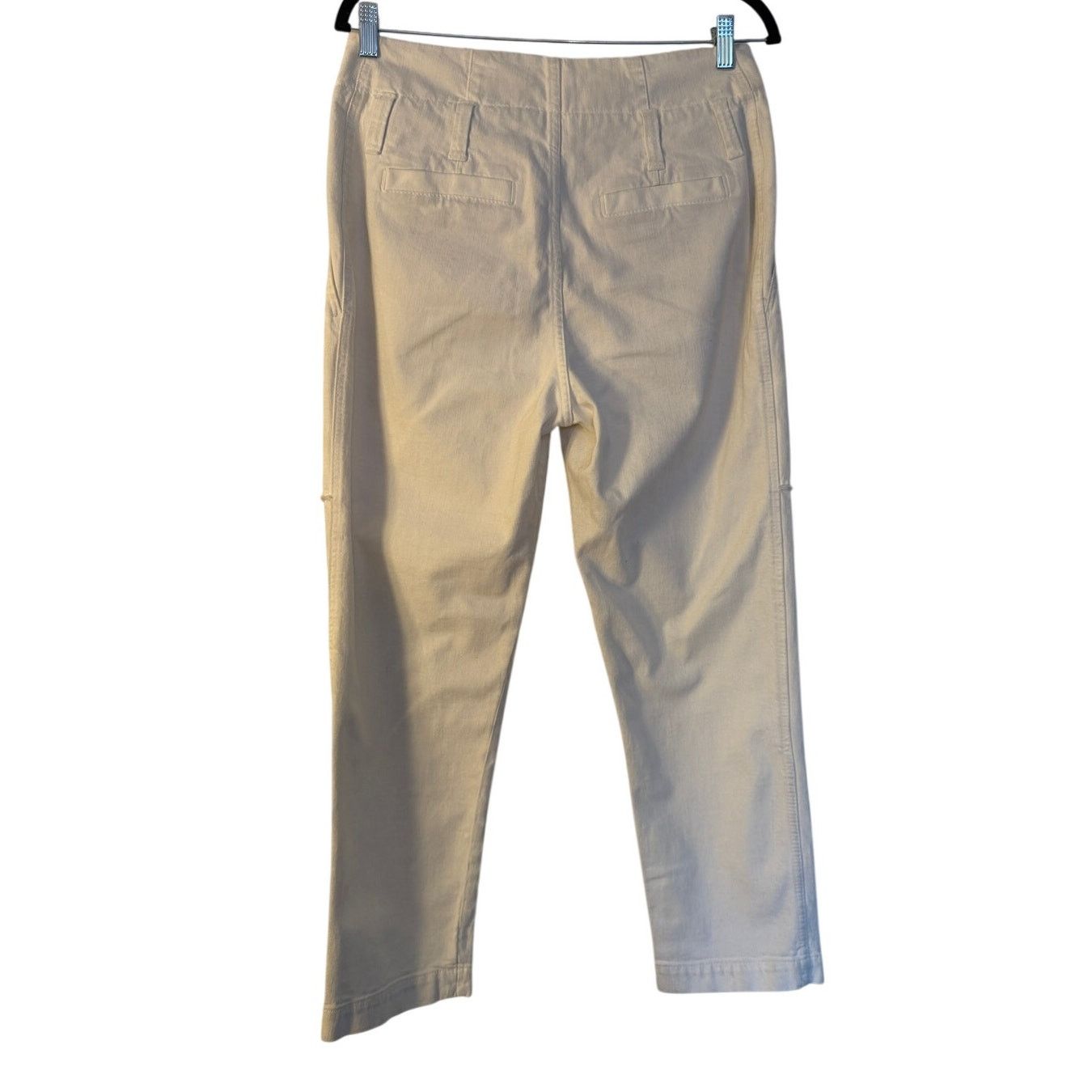 Brunello Cucinelli Brunello Cucinelli Women's Cotton White Pants Size 28" / US 6 / IT 42 - 2 Thumbnail