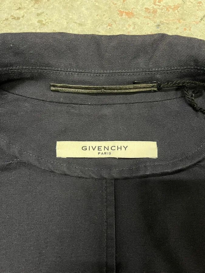 Givenchy SS2016 Givenchy Navy Trench Long Jacket Size US S / EU 44-46 / 1 - 8 Thumbnail