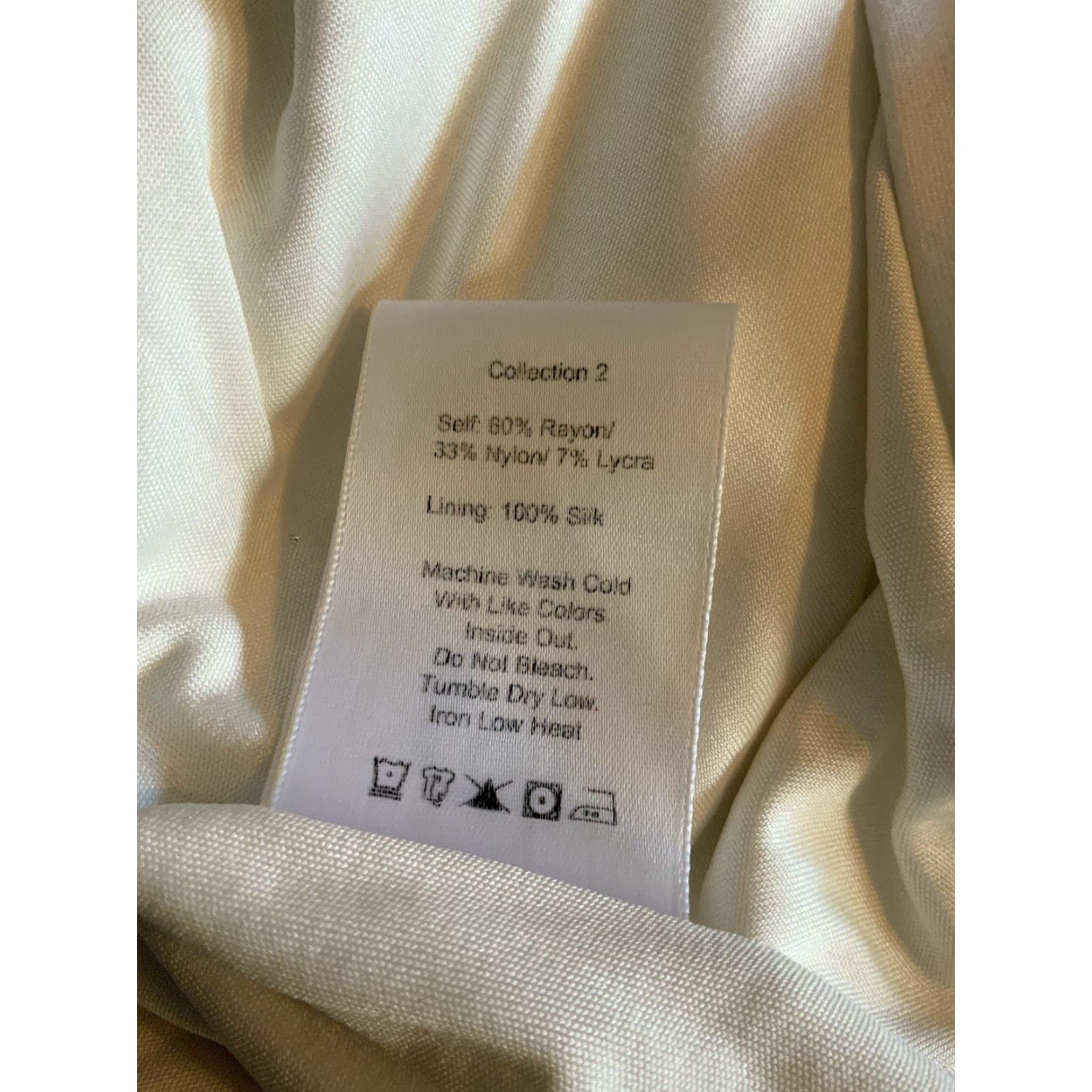Vintage DJO Threads Beverly Hills Collection 2 Silk Lined Double Layer S/S T-Shirt Sz. M Men White Shirt Lined Silk BH Collection 2 Mens M White Shirt Size US M / EU 48-50 / 2 - 8 Thumbnail