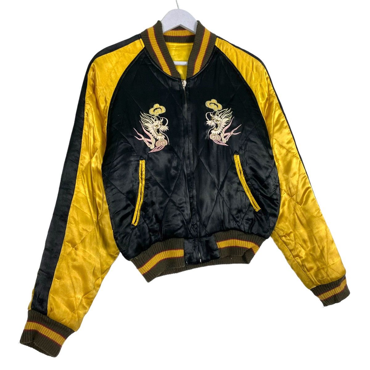 Japanese Brand × Toyo Enterprises 💥VINTAGE SWITCH INDUSTRIES JAPAN DRAGON SUKAJAN JACKET Size US M / EU 48-50 / 2 - 5 Thumbnail