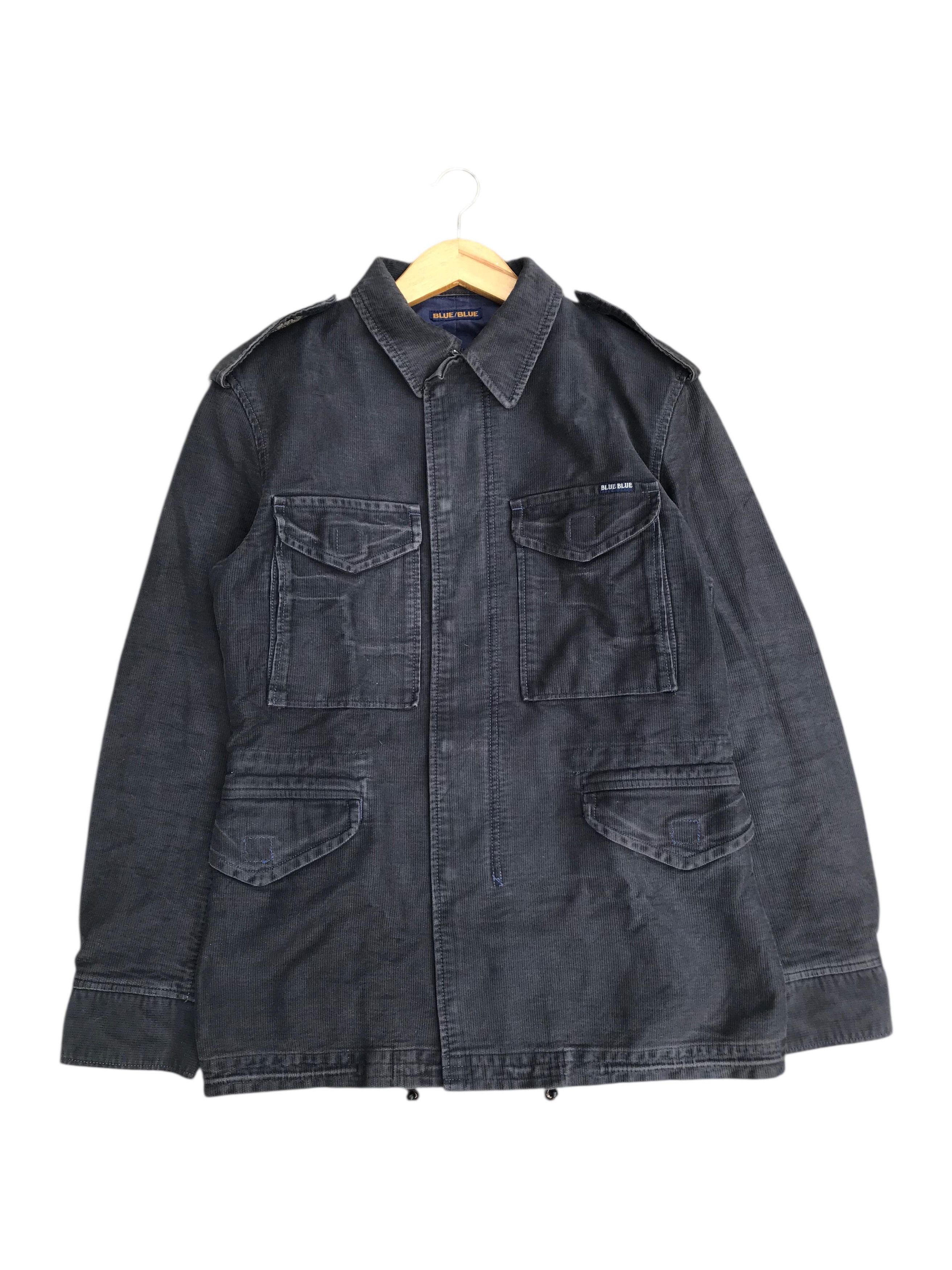 Blue Blue Japan Vintage Blue Blue Japan M65 Corduroy Jacket Size US L / EU 52-54 / 3 - 1 Thumbnail