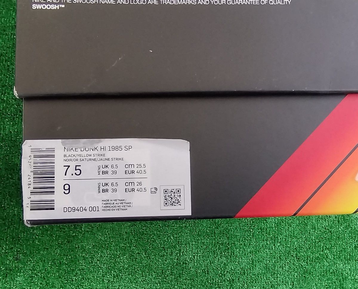 Nike Shoes Nike Dunk High 1985 Acid Wash. Size US 8.5 / EU 41-42 - 11 Thumbnail