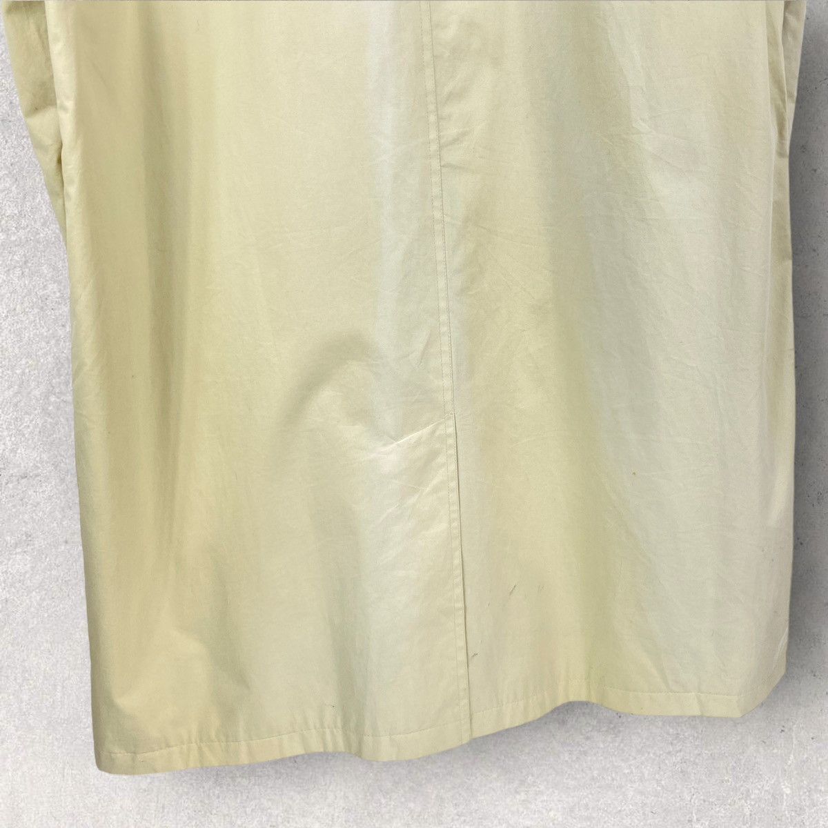 Aquascutum × Vintage vintage Aquascutum London Harrods Tan Trench Over Coat Size L / US 10 / IT 46 - 10 Thumbnail