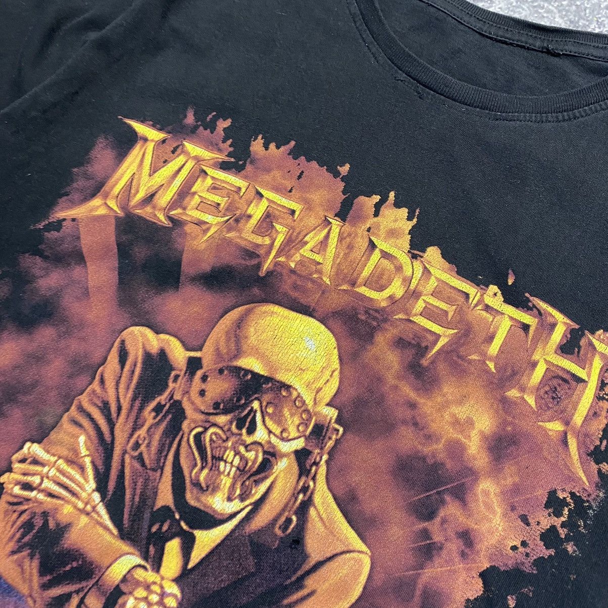 Band Tees × Vintage Vintage Megadeth For Sale 2016 Bug graphic logo tee Size US M / EU 48-50 / 2 - 3 Thumbnail