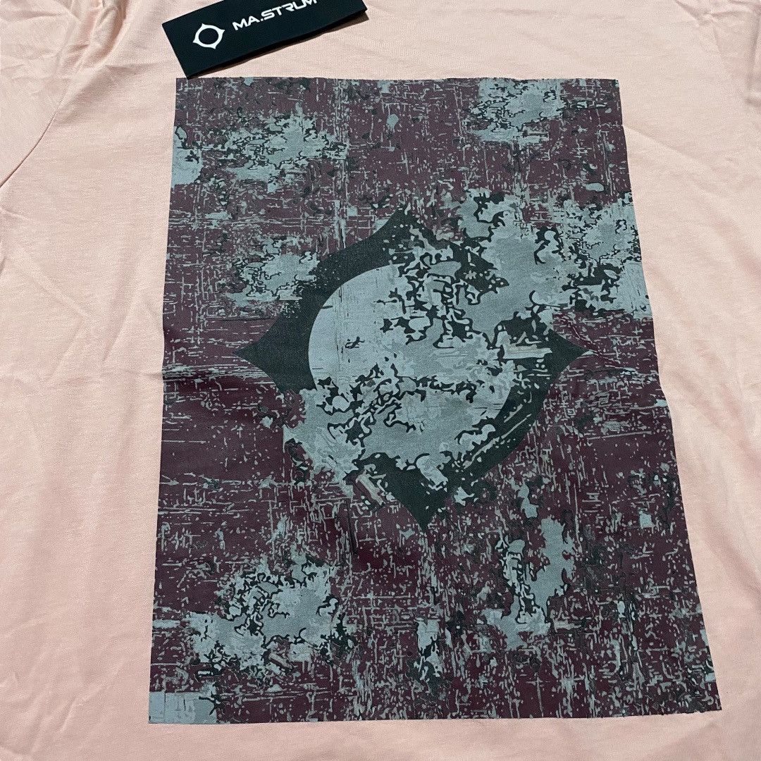 MA.STRUM Ma.strum decay print mud pink tee XL Size US XL / EU 56 / 4 - 3 Thumbnail