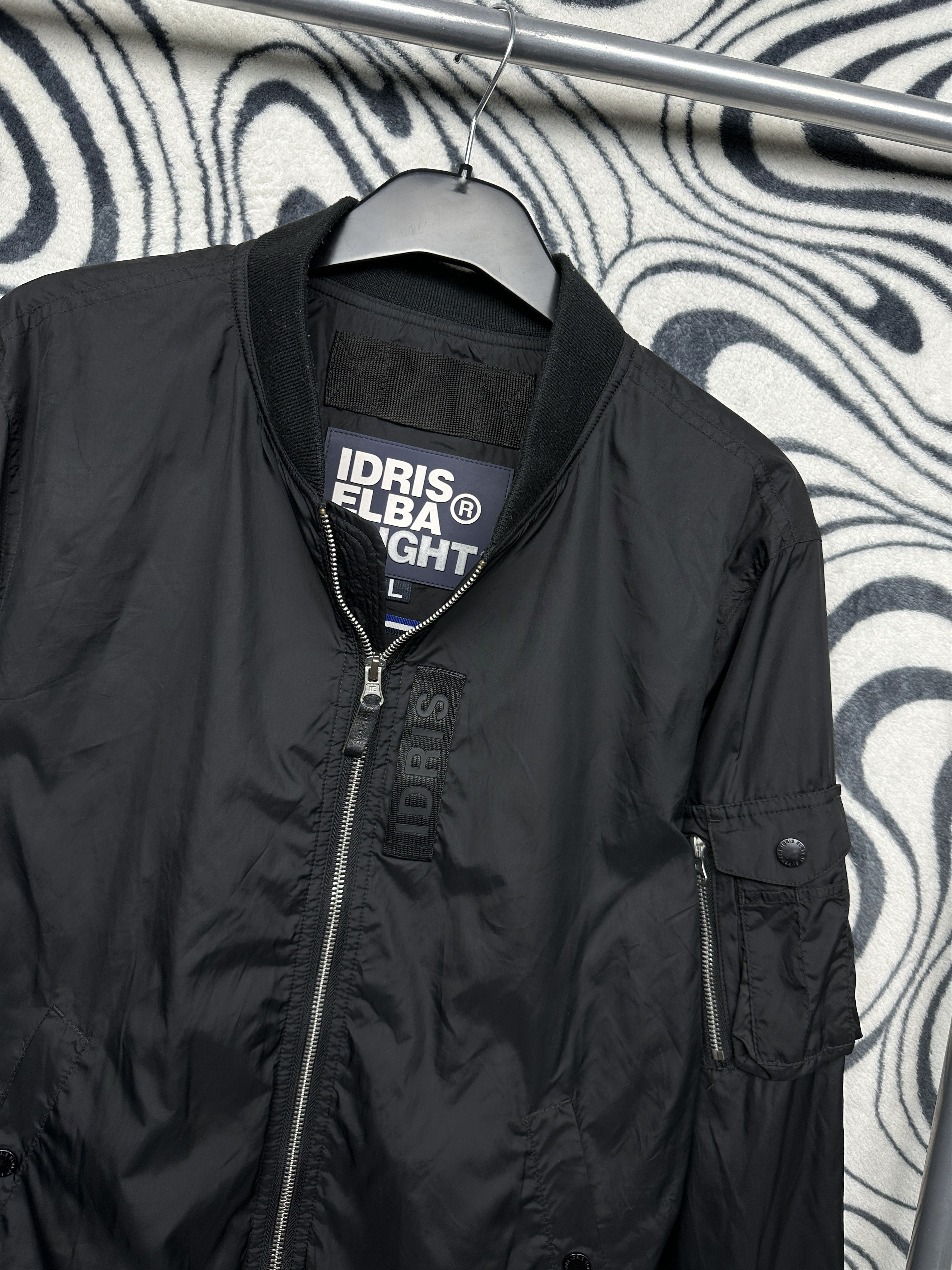 Japanese Brand Superdry x Idris Elba Mens Nylon Bomber Jacket Size US L / EU 52-54 / 3 - 2 Thumbnail