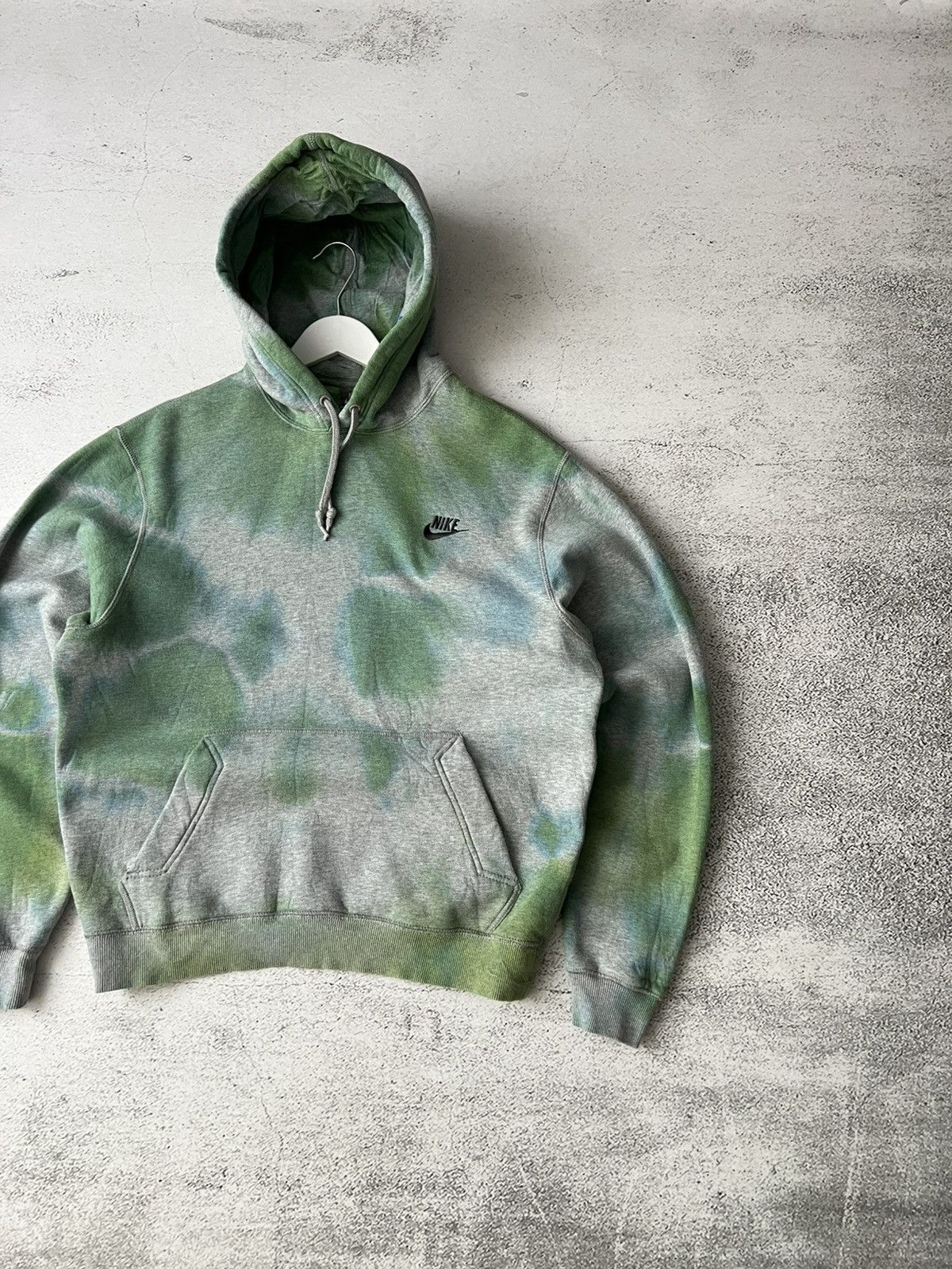 Nike Nike Vintage Tie-Dye Hoodie Green Size M Size US M / EU 48-50 / 2 - 4 Thumbnail