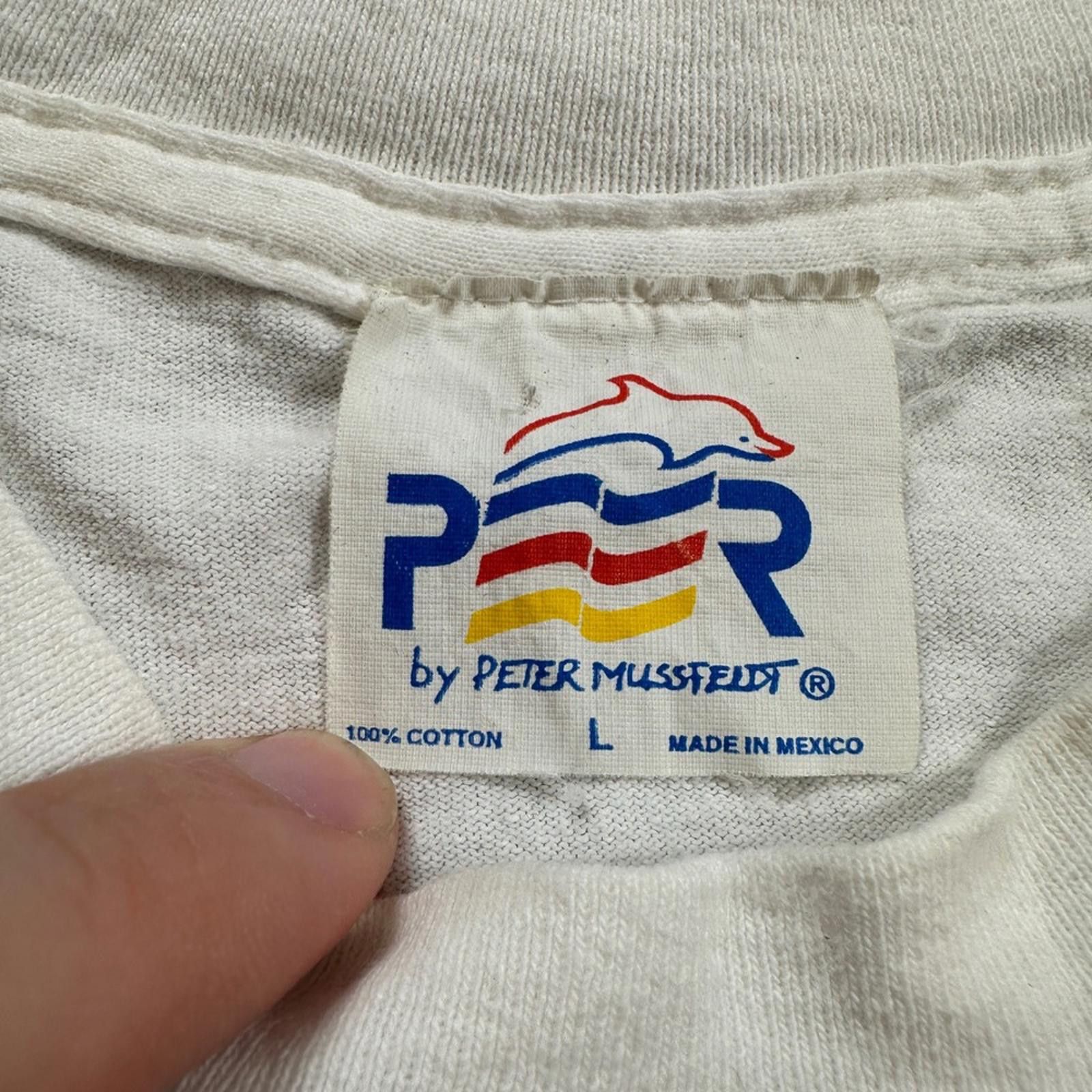 Other Vintage 1999 Peter Mussfeldt Isla Mujeres Dolphin T Shirt Size US L / EU 52-54 / 3 - 4 Thumbnail