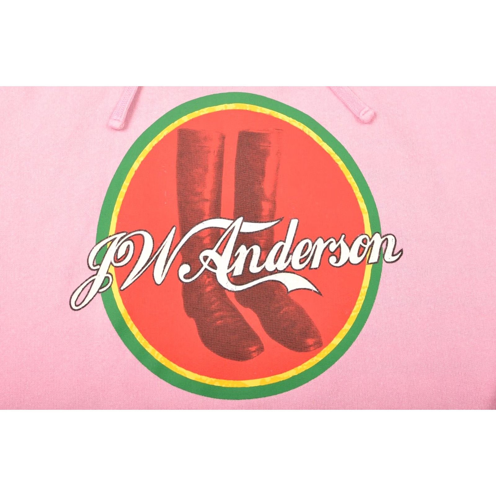 JW Anderson JW Anderson Candyfloss Pink Cola Boots Hoodie Hoody JE39MS18 Size S Mens Hoodie Pink Boots Cola Candyfloss 90s style JE39MS18 Size US S / EU 44-46 / 1 - 2 Thumbnail