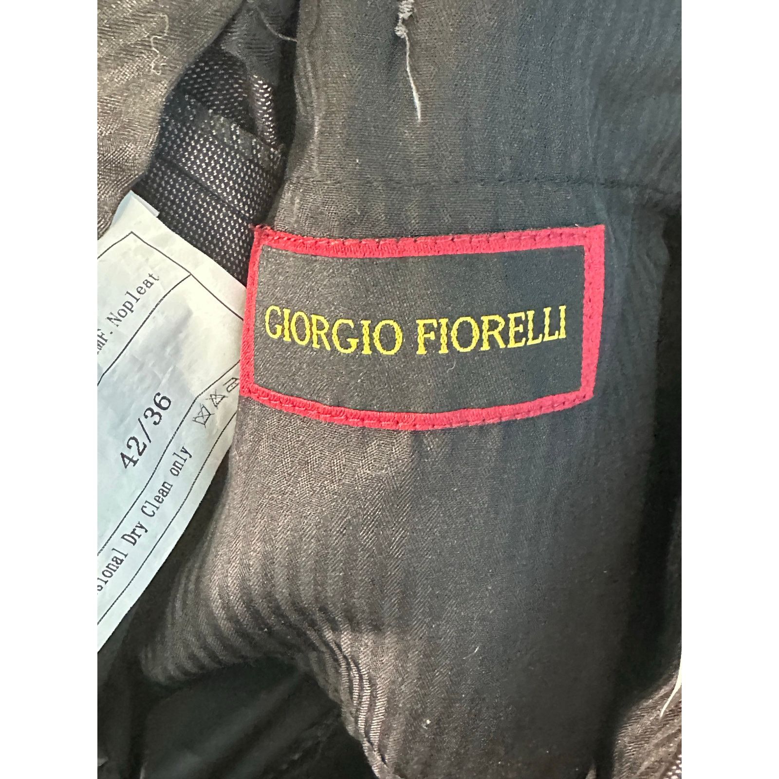 Giorgio Fiorelli Giorgio Fiorelli gray dress pants size 42 Size US 42 / EU 58 - 3 Thumbnail
