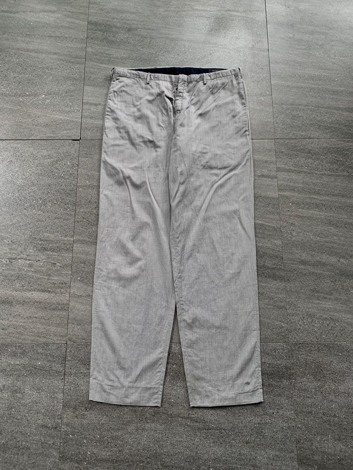 Prada FREE TAX! Light Cotton Trousers Size US 31 - 2 Thumbnail