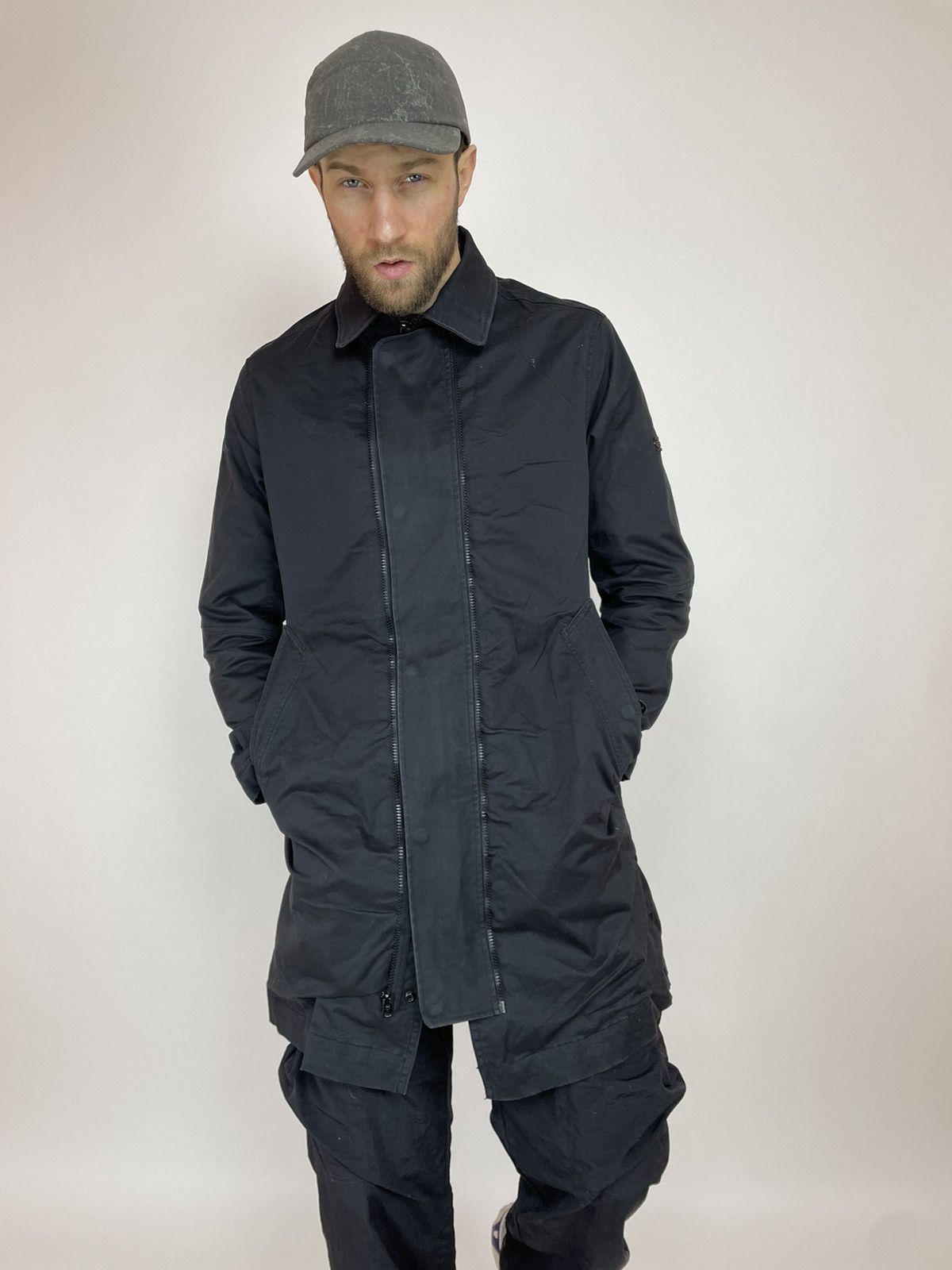 G-Star G-star RAW DELINE QUILTED TS TRENCH Coat stone island style Size US L / EU 52-54 / 3 - 12 Thumbnail