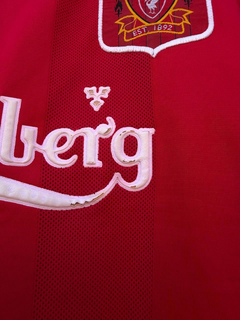 Adidas LIVERPOOL SHIRT VINTAGE FOOTBALL SOCCER JERSEY ADIDAS Size US S / EU 44-46 / 1 - 4 Thumbnail