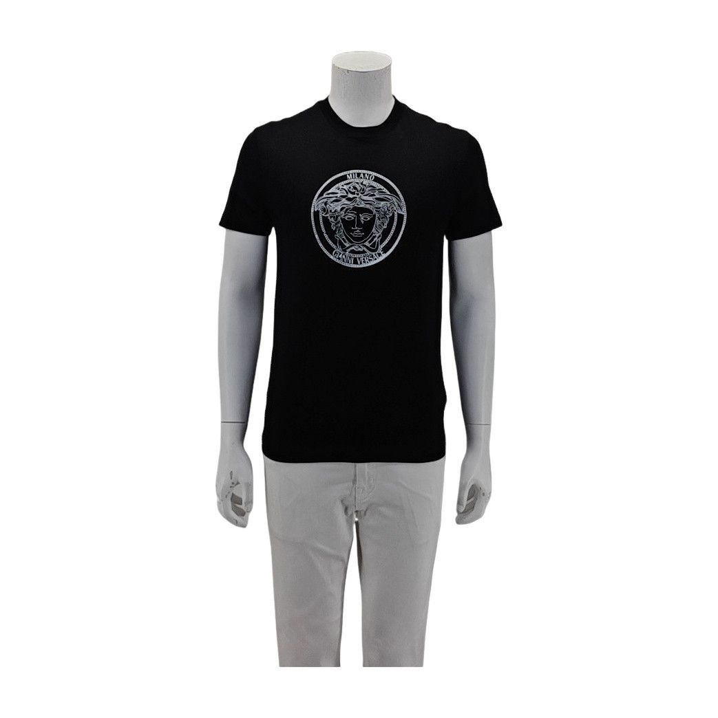 Versace Versace Medusa Logo Cotton T-Shirt Size S Size US S / EU 44-46 / 1 - 1 Thumbnail