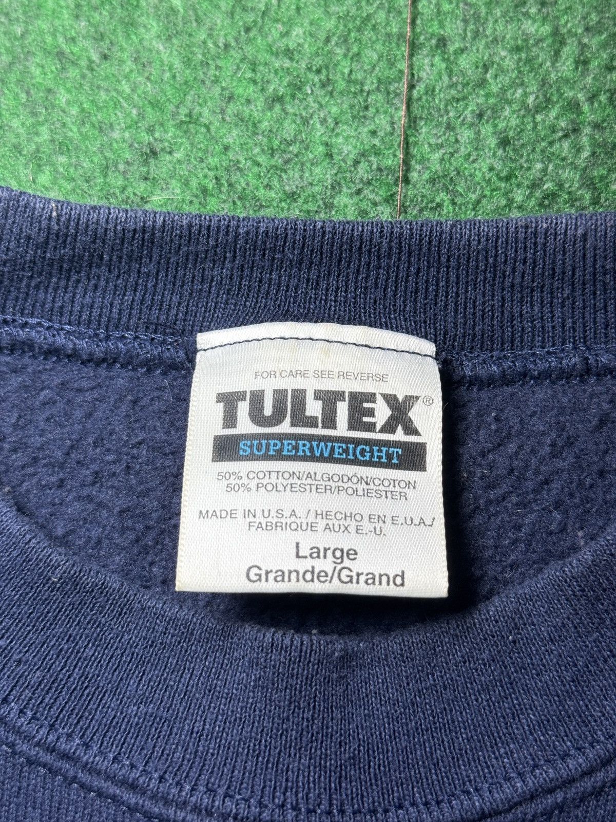 Tultex Vintage 90s Notre Dame Irish Football Large Sweatshirt Size US L / EU 52-54 / 3 - 3 Thumbnail