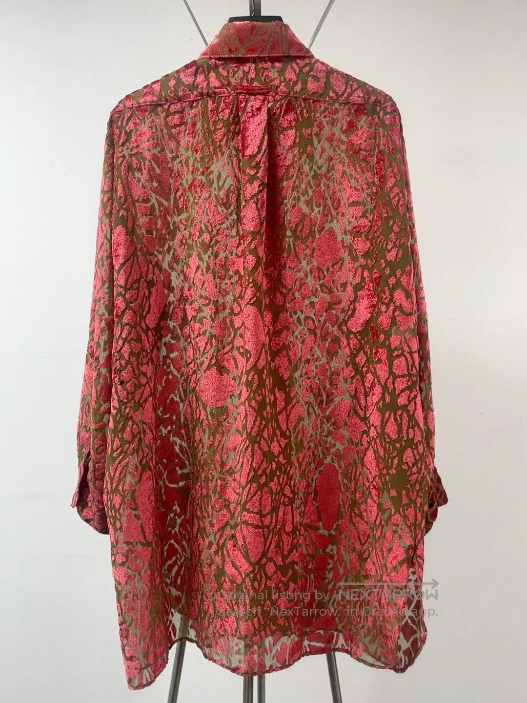 Jean Paul Gaultier jean paul gaultier cracked sheer top. Size L / US 10 / IT 46 - 3 Thumbnail