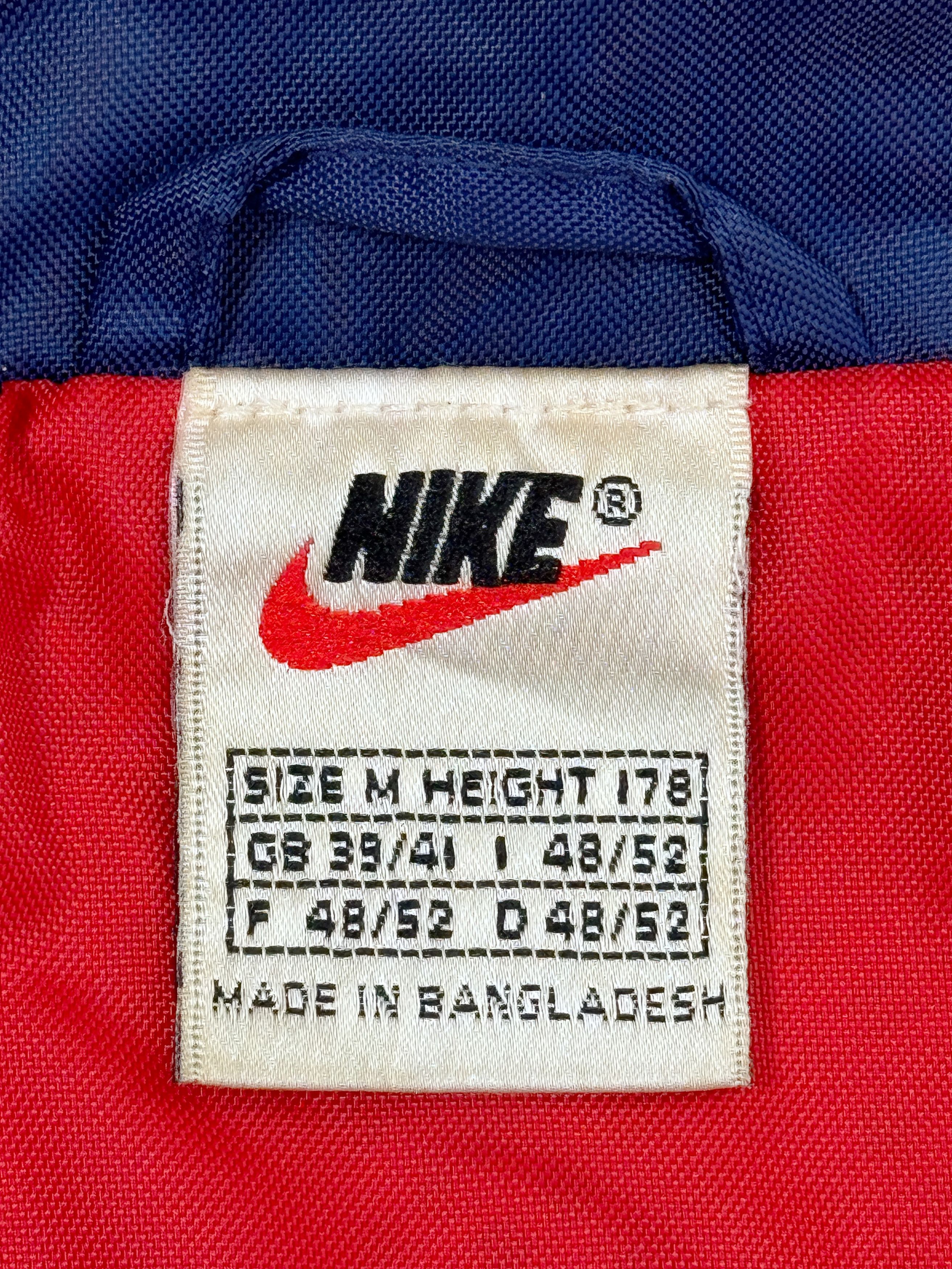 Nike × Vintage Y2K Nike Windbreaker Jacket Nylon Big Back Swoosh Logo Size US L / EU 52-54 / 3 - 9 Thumbnail