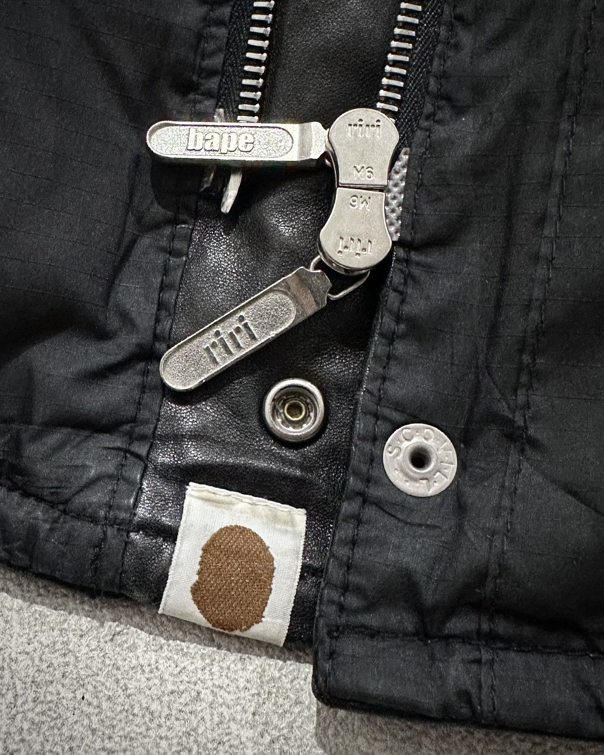 Bape Bape Classic Sheep Skin Down Vest Size US L / EU 52-54 / 3 - 9 Thumbnail