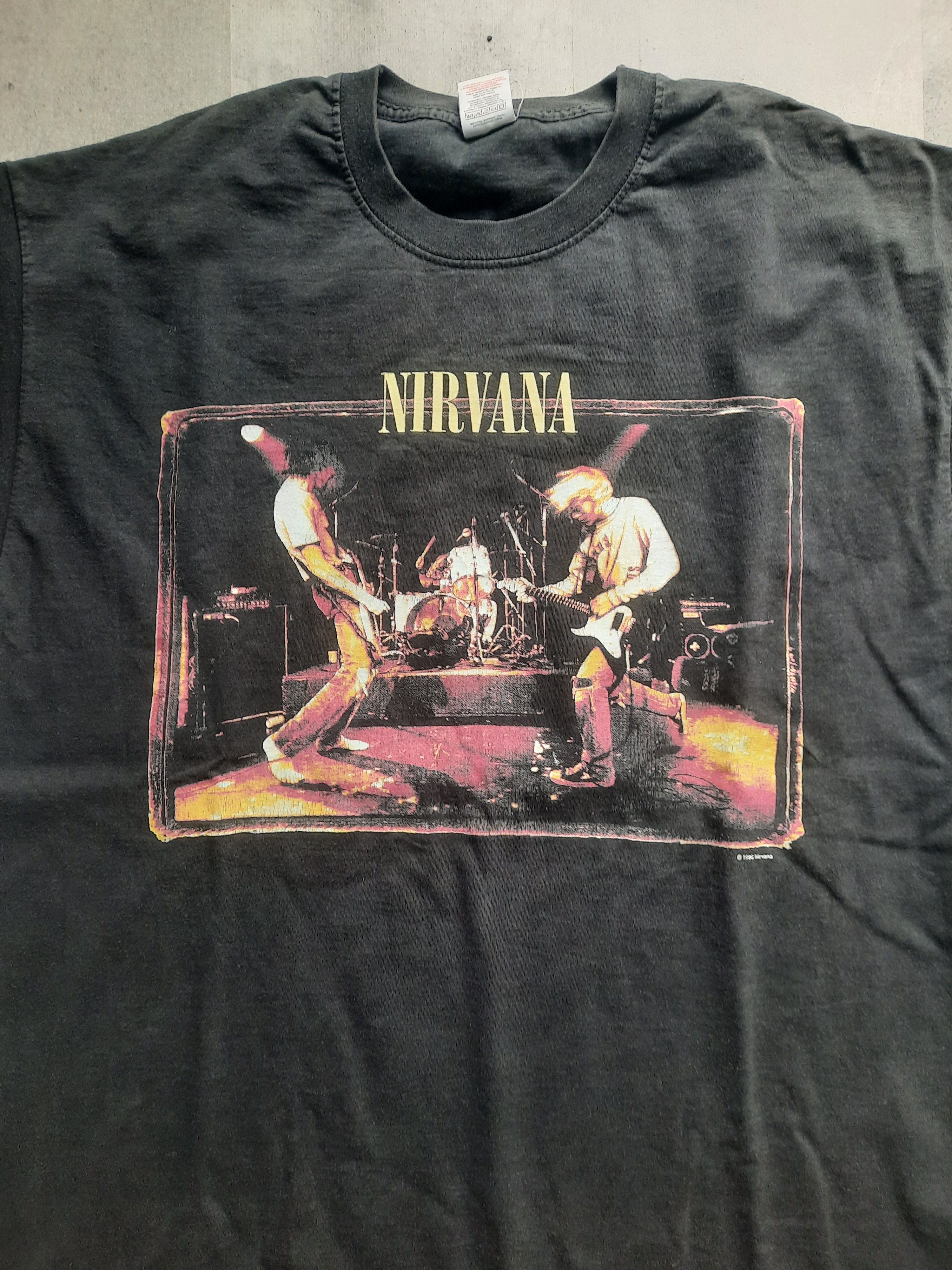 Vintage Nirvana 1996 tshirt Muddy Banks of Wishkah reprint 00s | Grailed