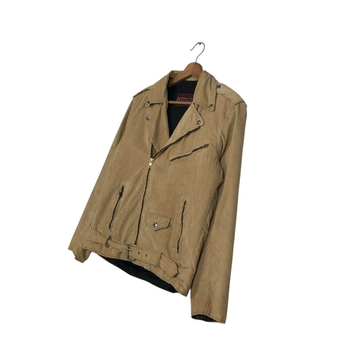 Japanese Brand 🔥VINTAGE BIKER JACKET DOUBLE COLLAR NORDSTORM ISSEY MIYAKE Size US M / EU 48-50 / 2 - 4 Thumbnail