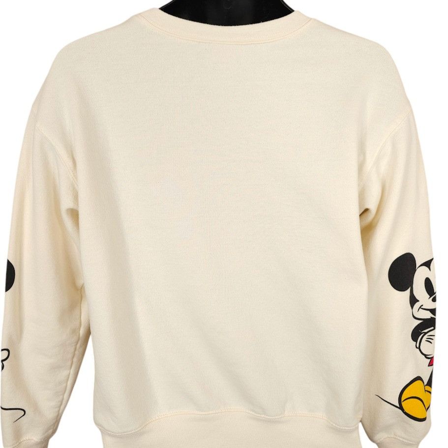 Disney Mickey And Minnie Mouse Sweatshirt Mens Size Small Cream Size US S / EU 44-46 / 1 - 5 Thumbnail
