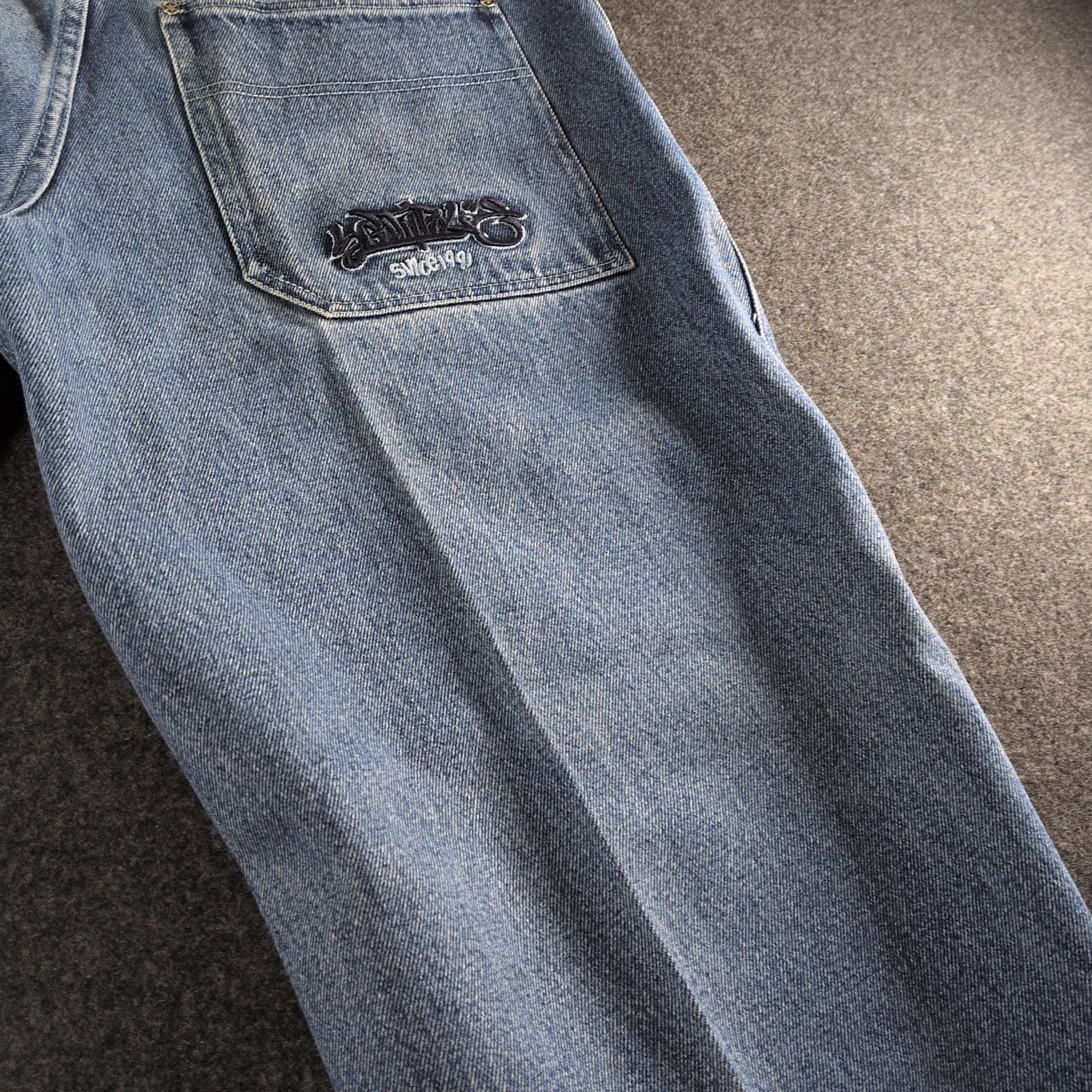 Southpole Vintage 90s Southpole Denim Baggy Jeans Size US 34 / EU 50 - 15 Thumbnail