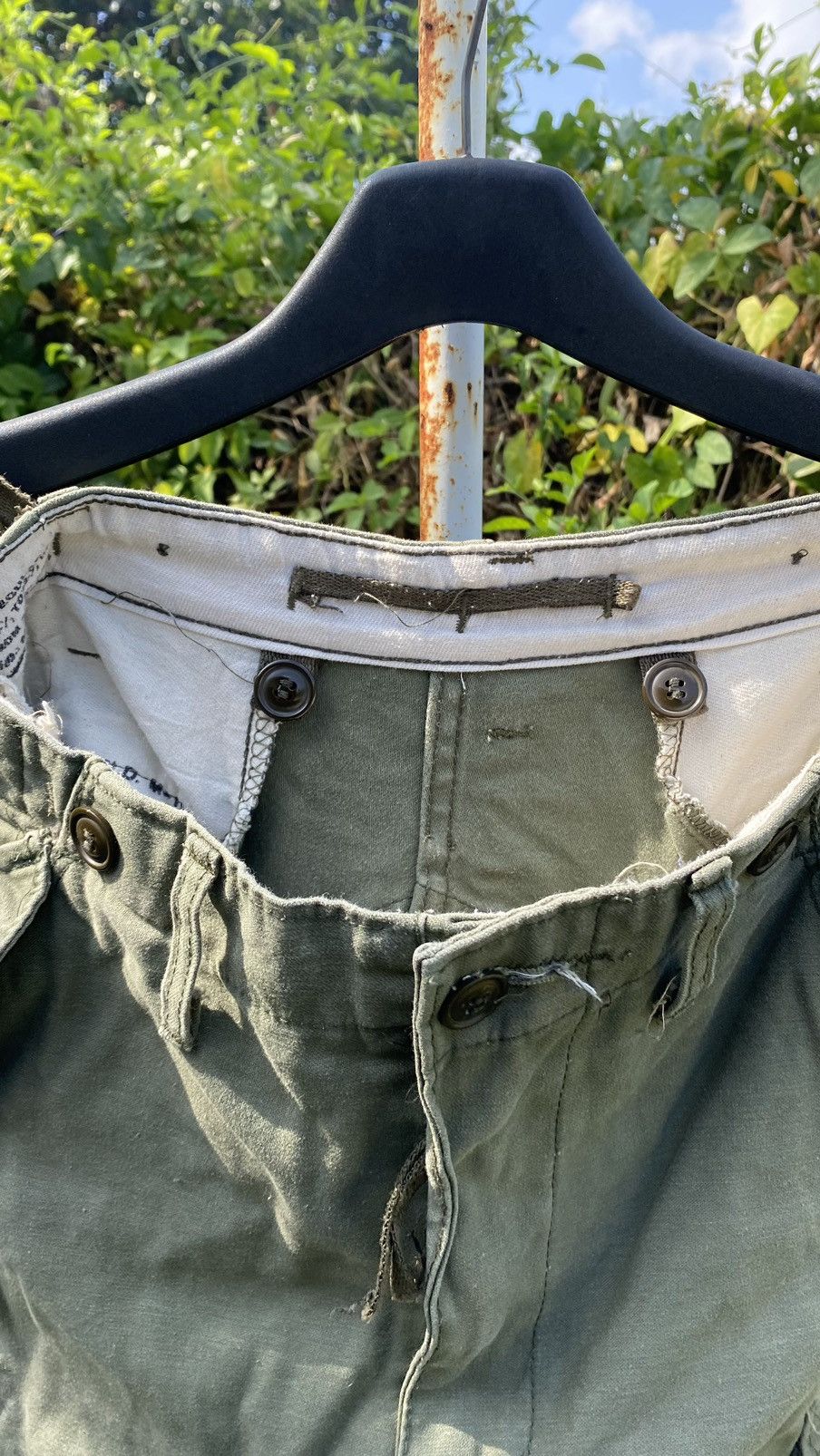 Japanese Brand Distressed TROUSER SHELL FIELD M-1951 Cargo Pants Size US 35 - 8 Thumbnail