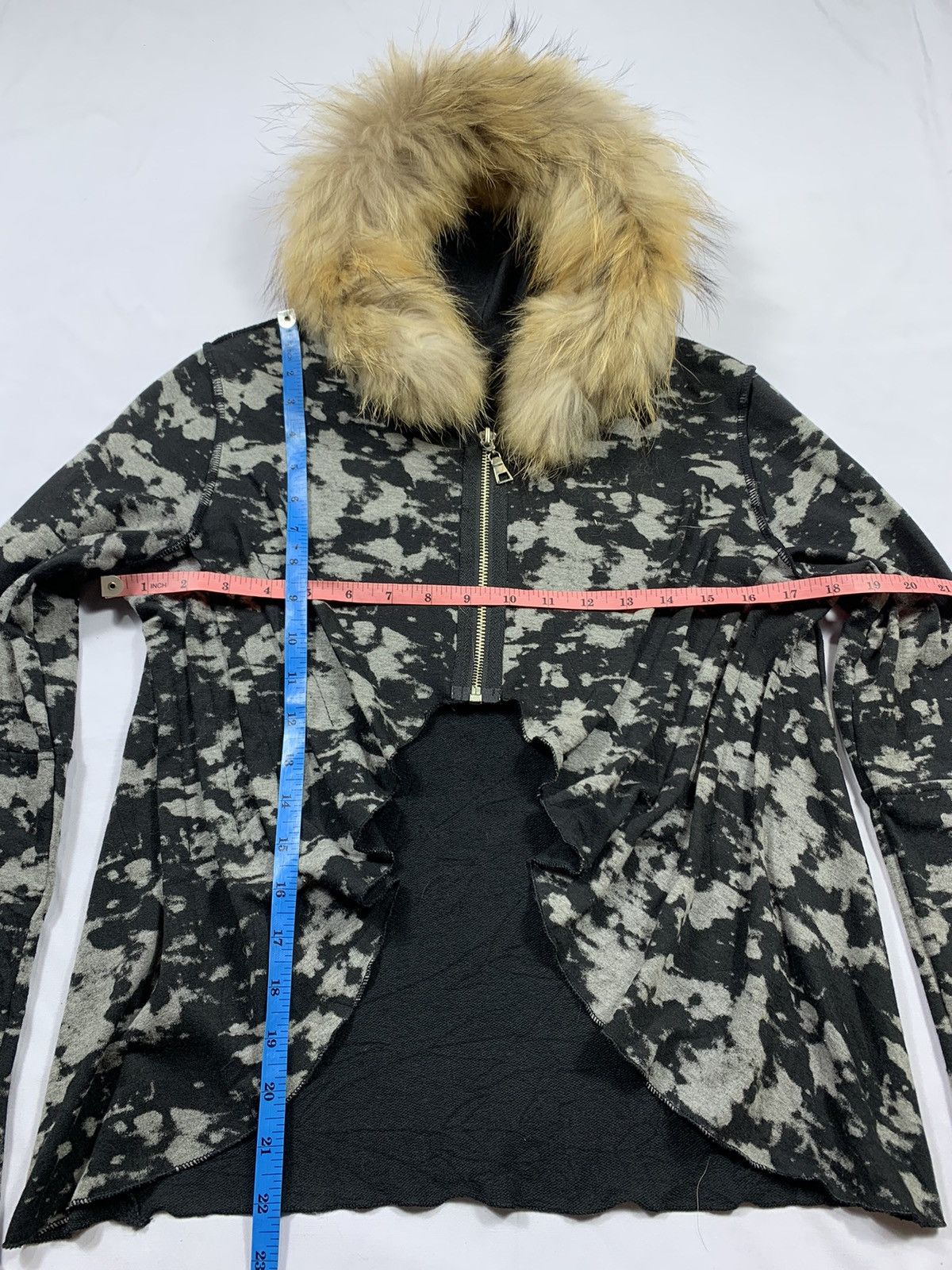 If Six Was Nine × Japanese Brand × Le Grande Bleu (L.G.B.) Faux Fur Undefined Abstrak Cropped Style Ifsixwasnine Lgb Size US S / EU 44-46 / 1 - 6 Thumbnail