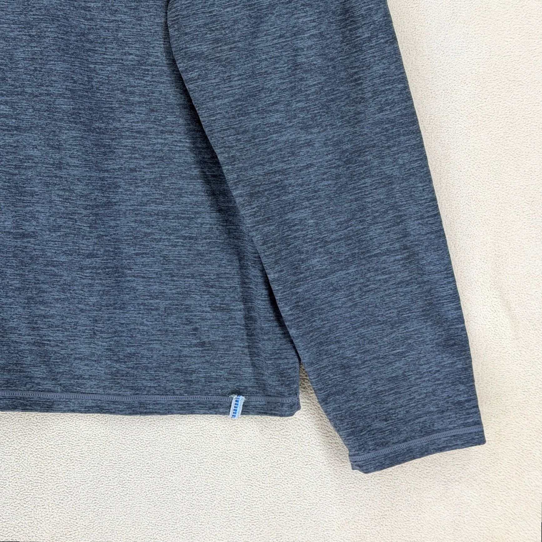Marine Layer Weekend Sport Marine Layer Men's Quarter Zip Pullover Gray Heathered X-Large Size US XL / EU 56 / 4 - 3 Thumbnail