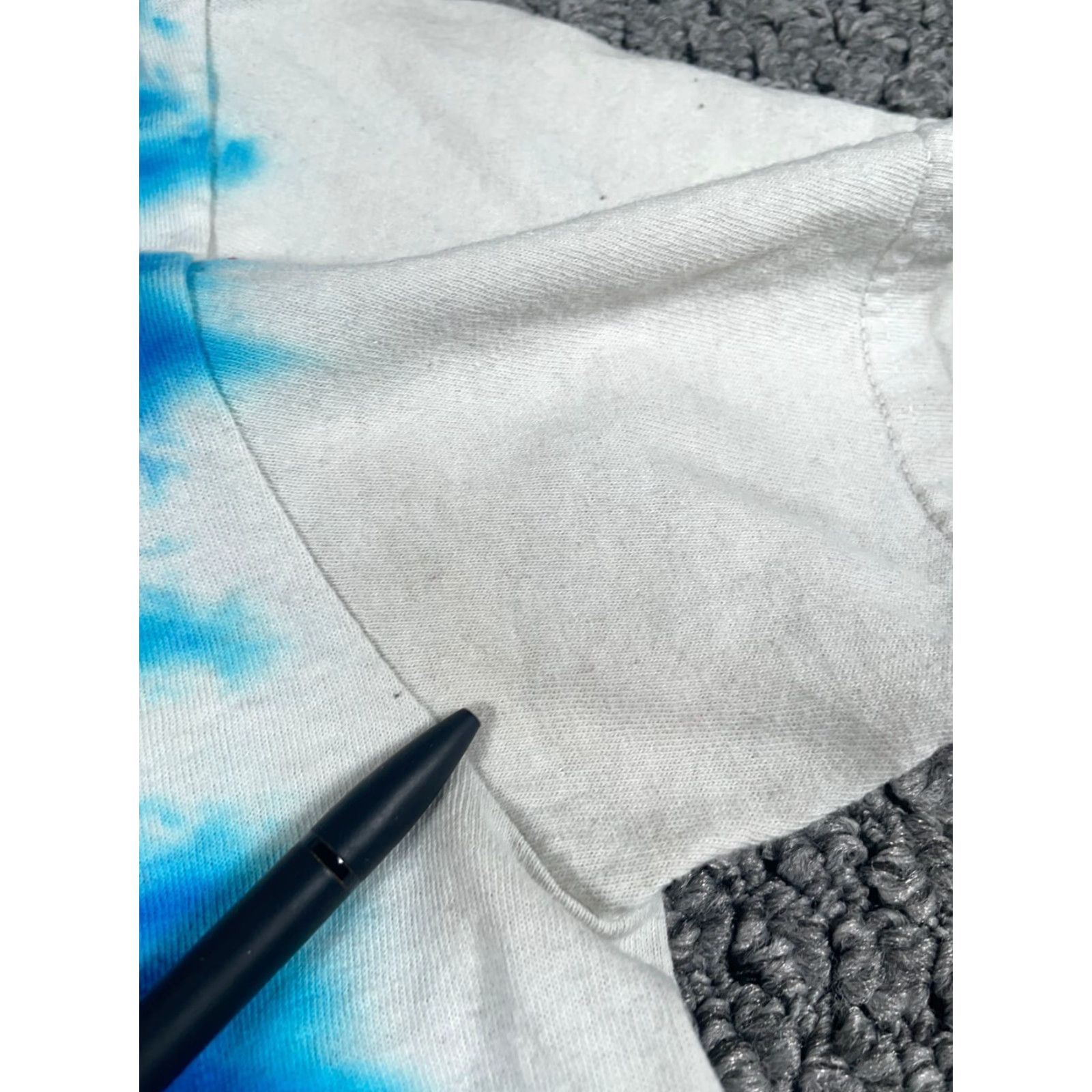 Etro Retro Naruto Shippuden Tie Dye T-Shirt Adult Medium Blue Gray Anime AOP Size US M / EU 48-50 / 2 - 4 Thumbnail