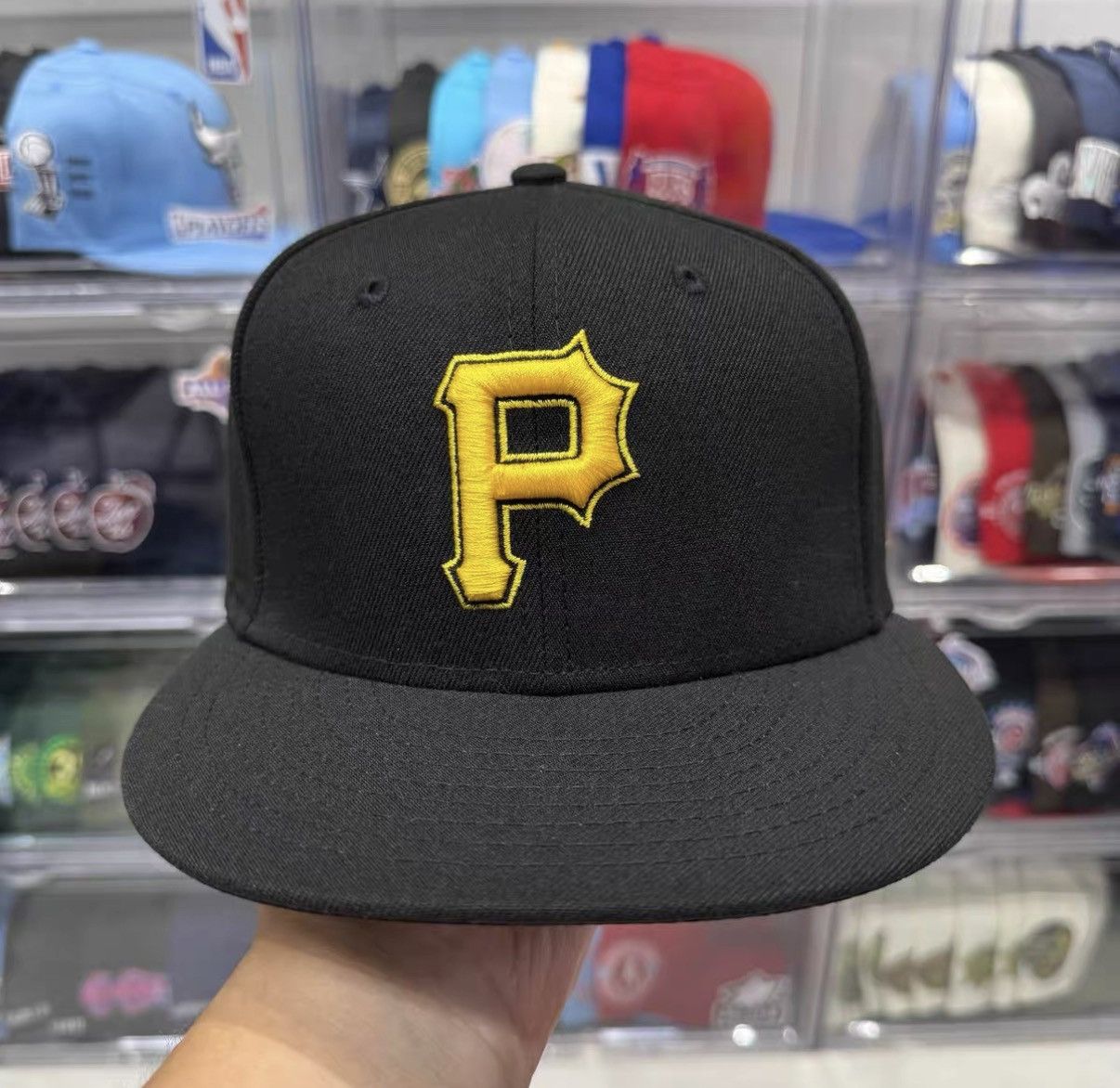 New Era New Era MLB Pittsburgh Pirates Flat Brim Baseball Cap J32 Size ONE SIZE - 1 Thumbnail