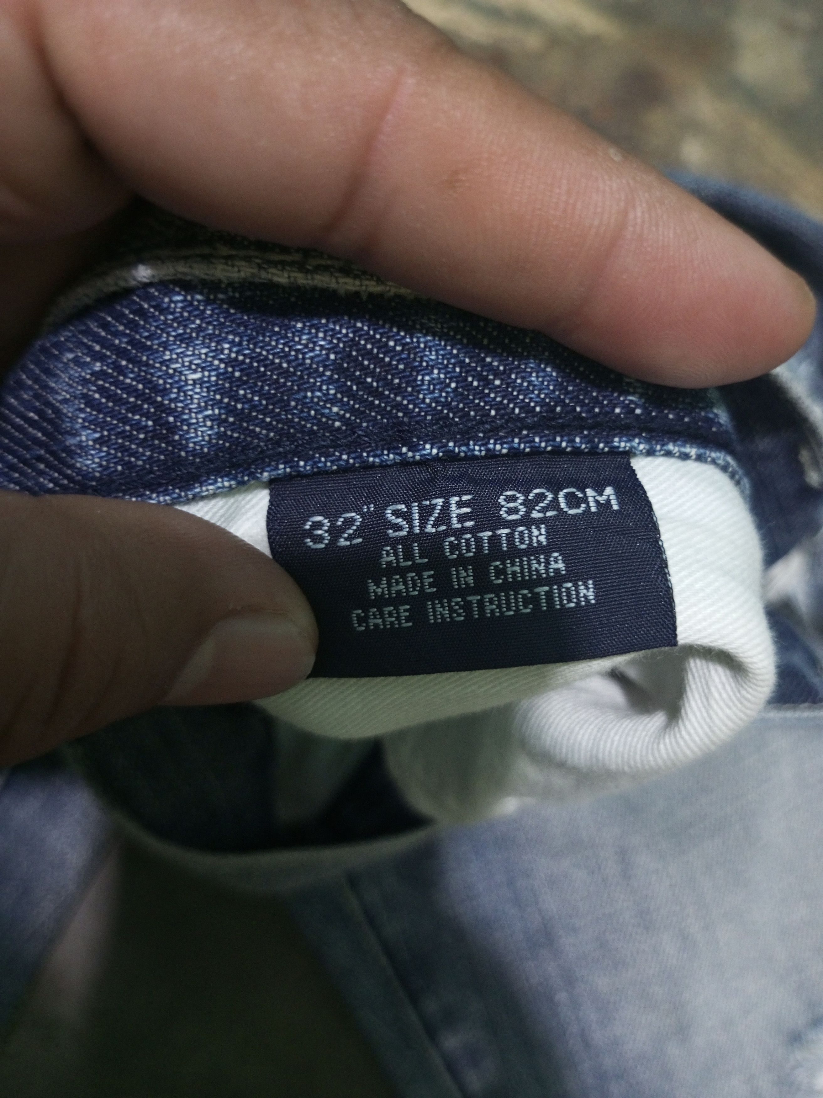 20471120 Vintage Trinity button zip distressed denim Size US 32 / EU 48 - 11 Thumbnail
