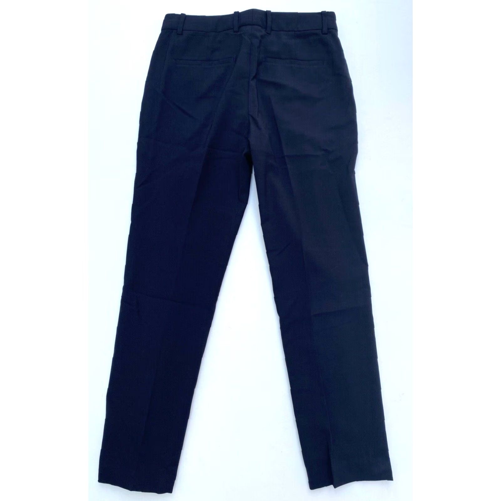 Theory VINTAGE Theory Women's Pleated Pants 100% Wool Navy Size 4 Dress Pants Womens Mens Size 27" / US 4 / IT 40 - 2 Thumbnail