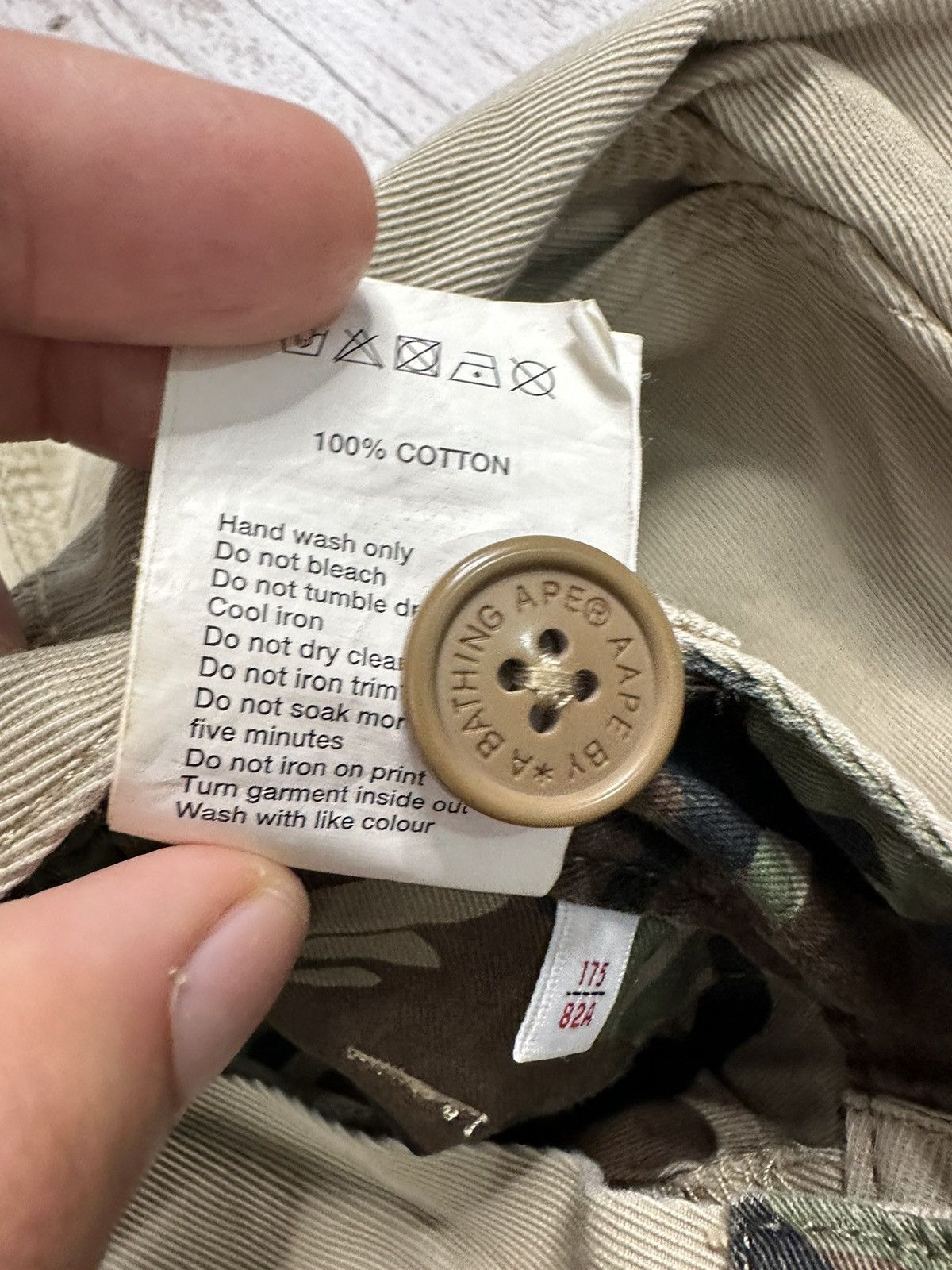 Aape Vintage carpenter shorts A Bathing Ape bape Size US 32 / EU 48 - 13 Thumbnail
