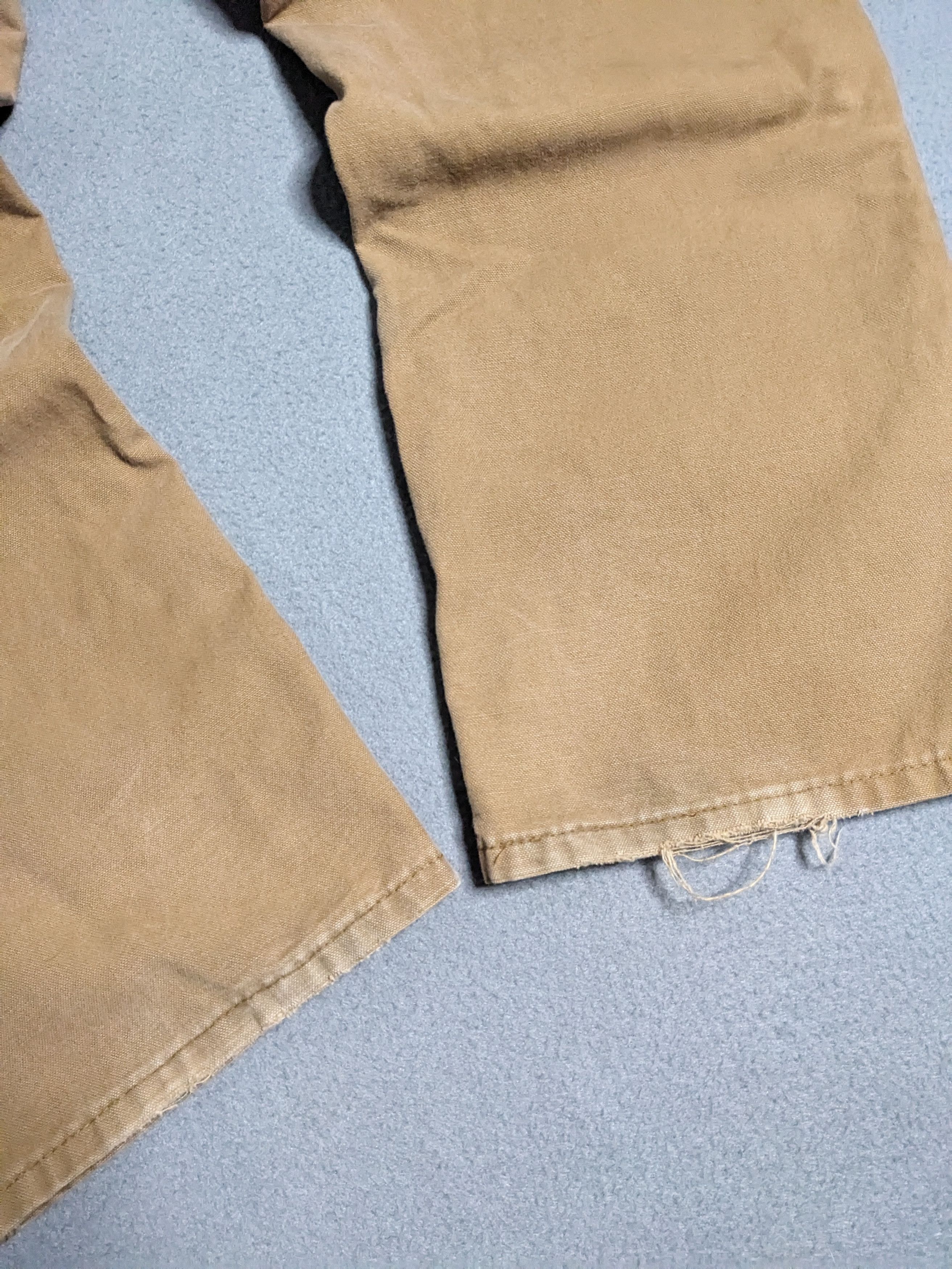 Dickies Dickies Carpenter Pants 35x30 Canvas Distressed Baggy Faded Size US 35 - 9 Thumbnail