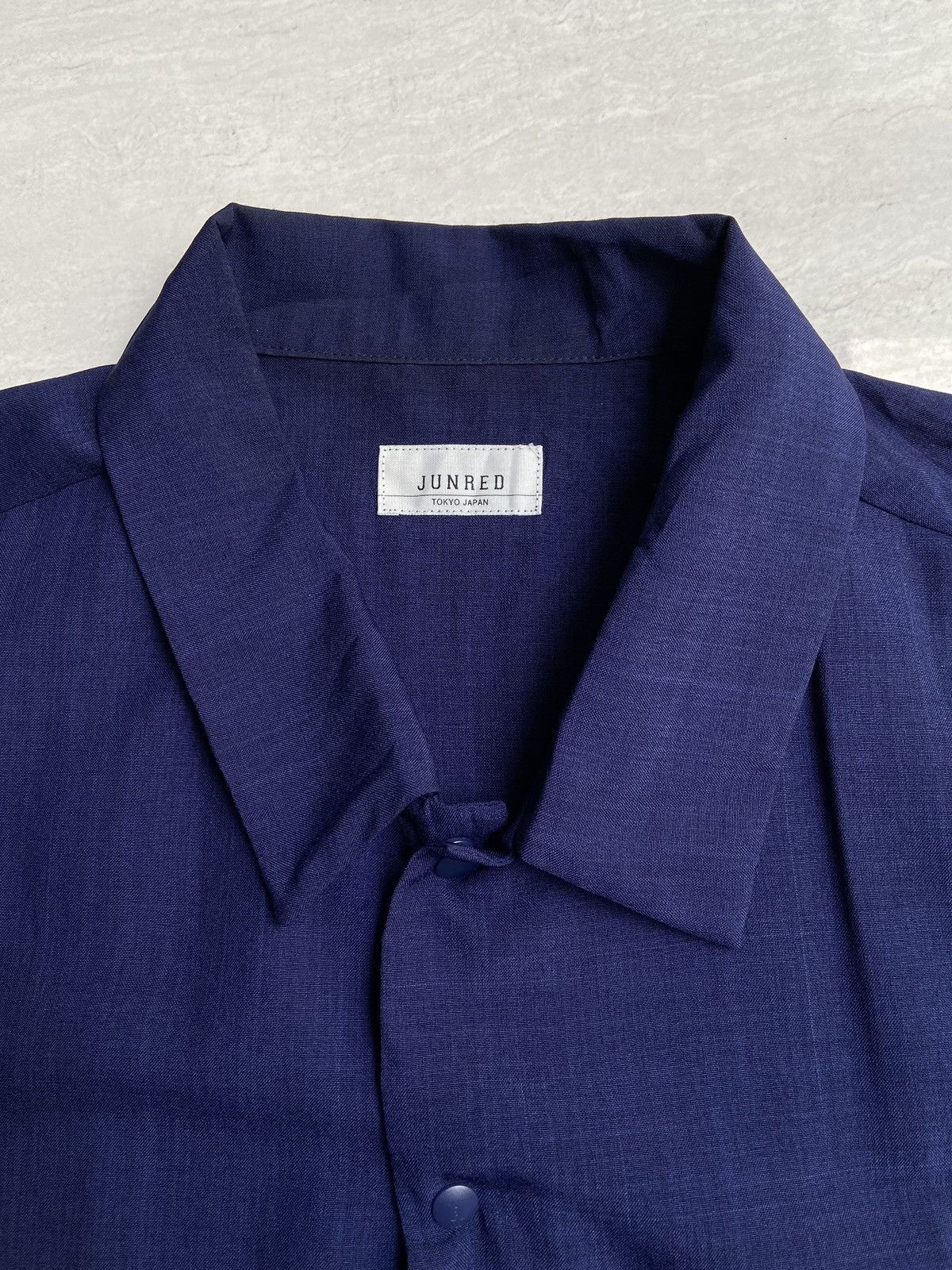 Designer × Japanese Brand × Jun Takahashi JUNRED TOKYO JAPAN Navy Shirt Size US XL / EU 56 / 4 - 5 Thumbnail