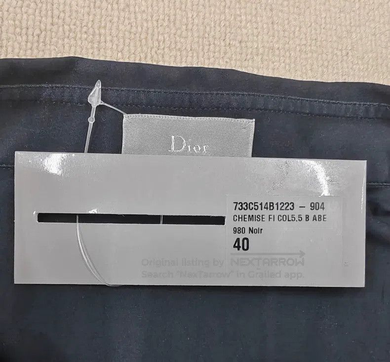 Dior Dior Solid colour pointed collar little bee embroidered bu Size US XXS / EU 40 - 4 Thumbnail