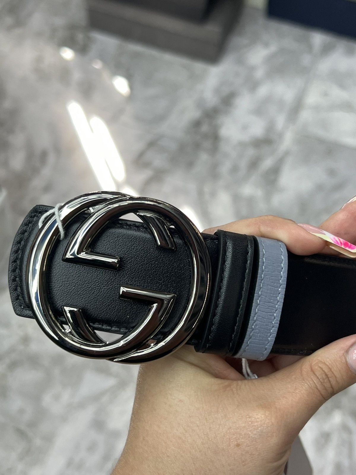 Gucci Gucci Reversible Leather Belt Size 40 - 4 Thumbnail