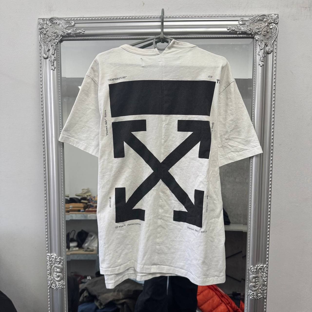 Off-White Off-White T-Shirt Temperature Map Spliced Big Logo Size US M / EU 48-50 / 2 - 11 Thumbnail