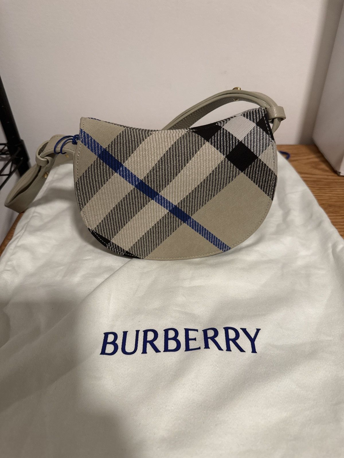 Burberry Burberry Rocking horse checkered cross body bag Size ONE SIZE - 4 Thumbnail