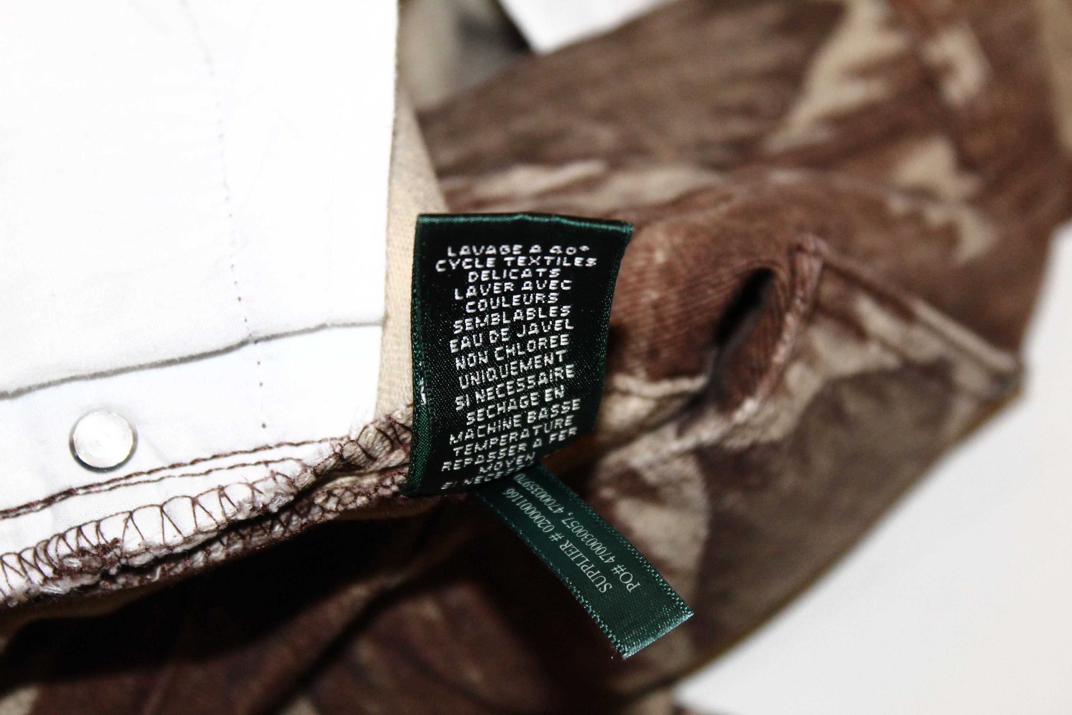 Polo Ralph Lauren 💥Lauren Jeans Co. Ralph Lauren Navajo Modern Skinny Jeans Size US 29 - 10 Thumbnail