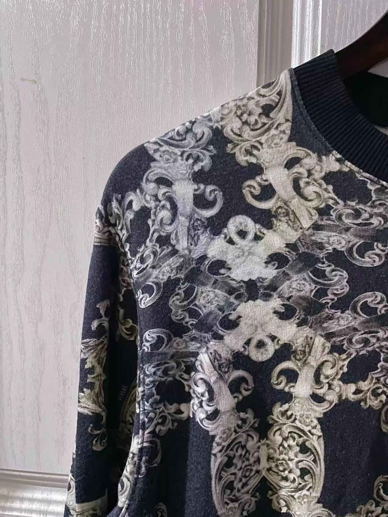 Versace Versace Runway Full Baroque Print Hoodie S Size US S / EU 44-46 / 1 - 4 Thumbnail