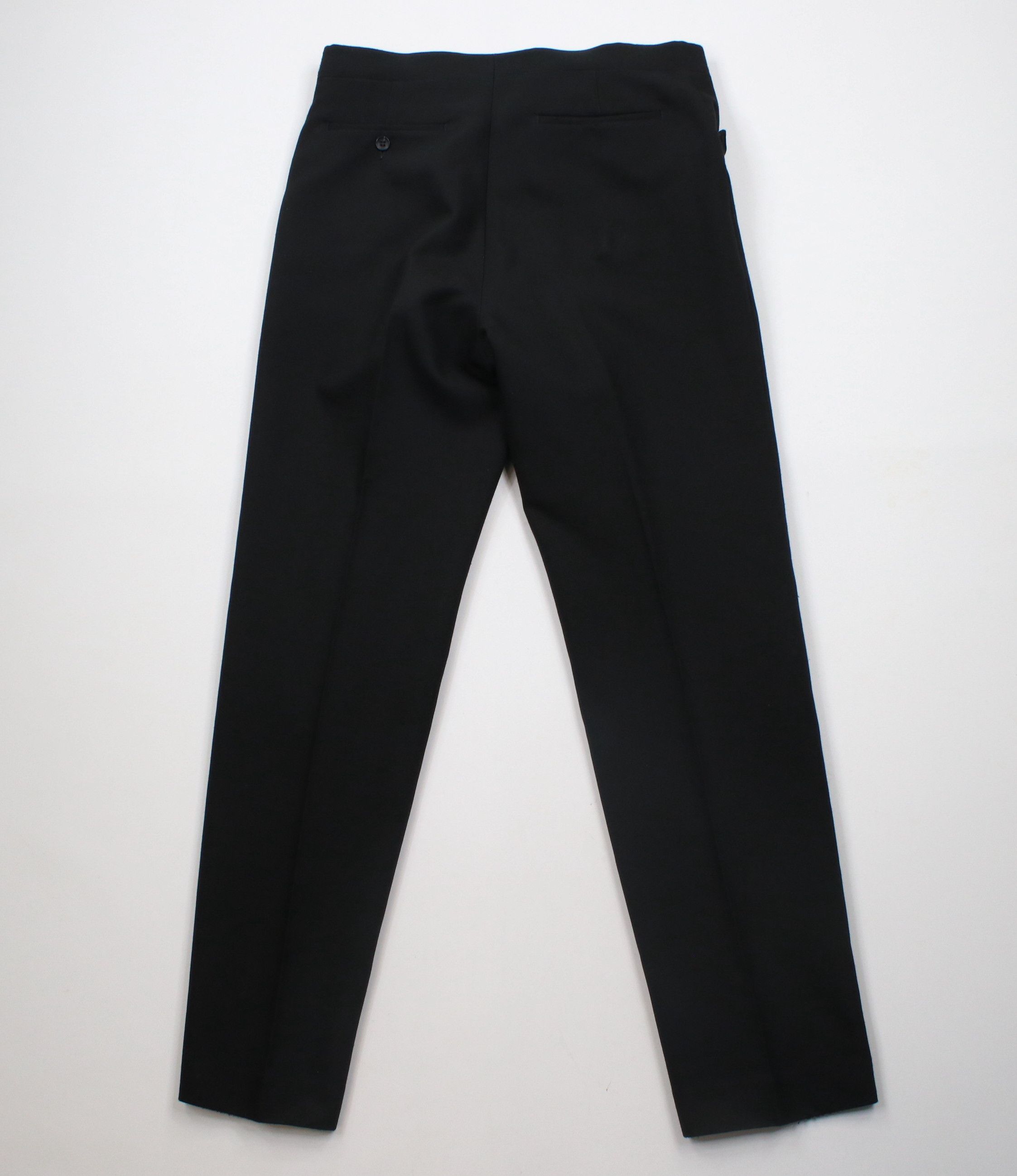 Vintage Vintage 70s Streetwear Flared Wide Leg Chino Pants Black Size US 33 - 12 Thumbnail