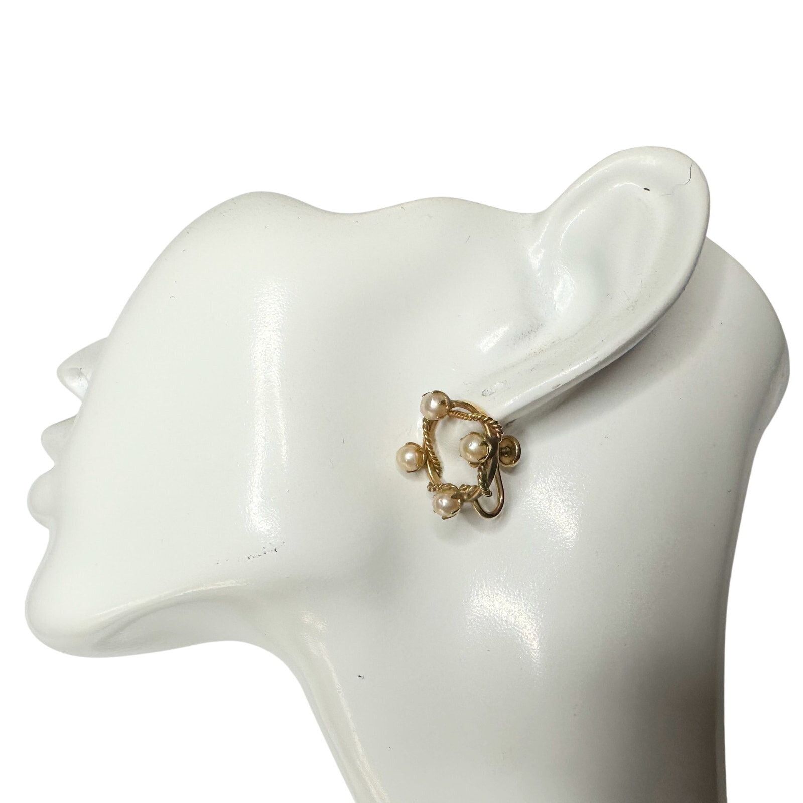 Other 1950's Henry Griffith & Sons Gold Filled Screw back Earrings Size ONE SIZE - 11 Thumbnail